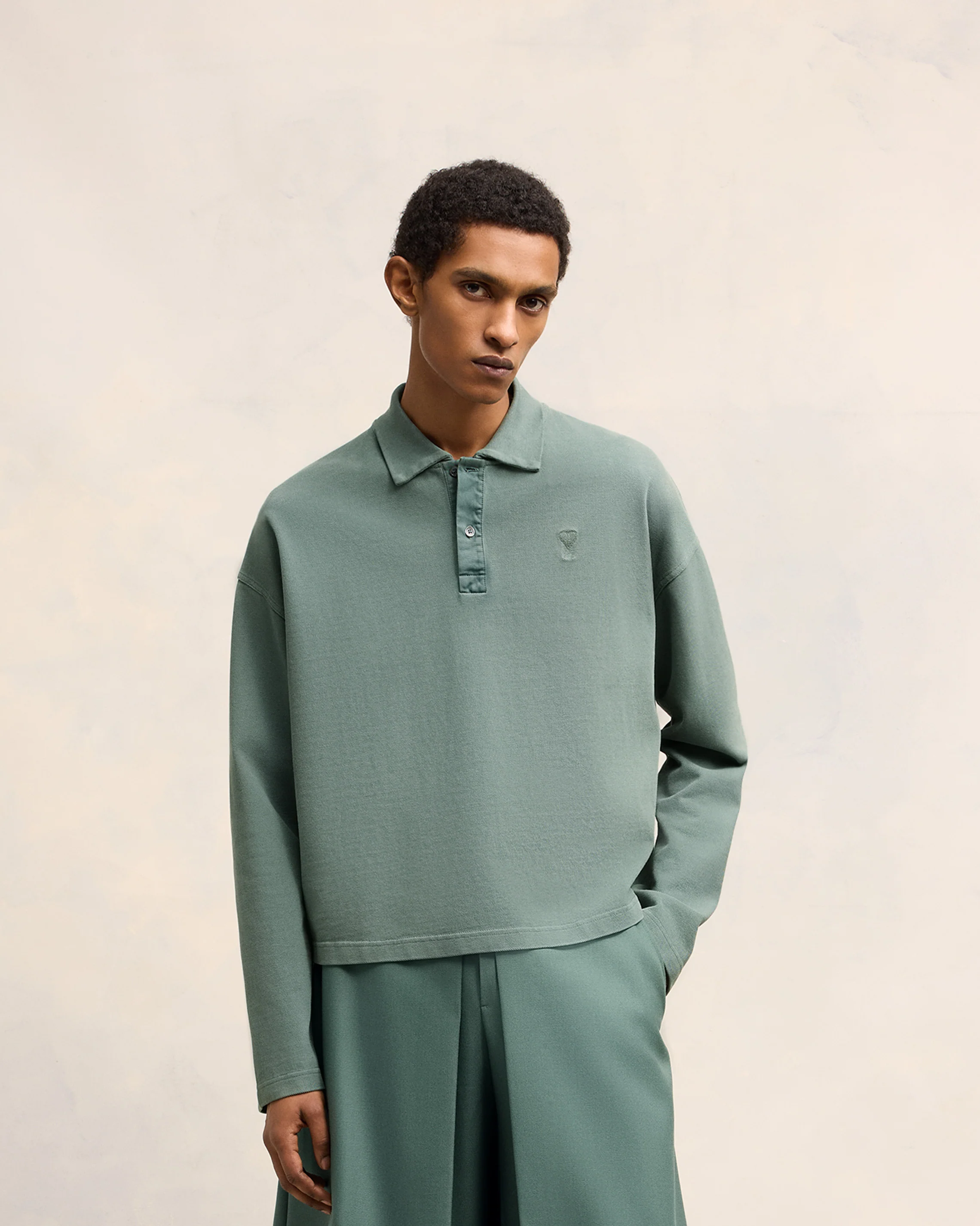 Ami de Coeur Long Sleeves Polo