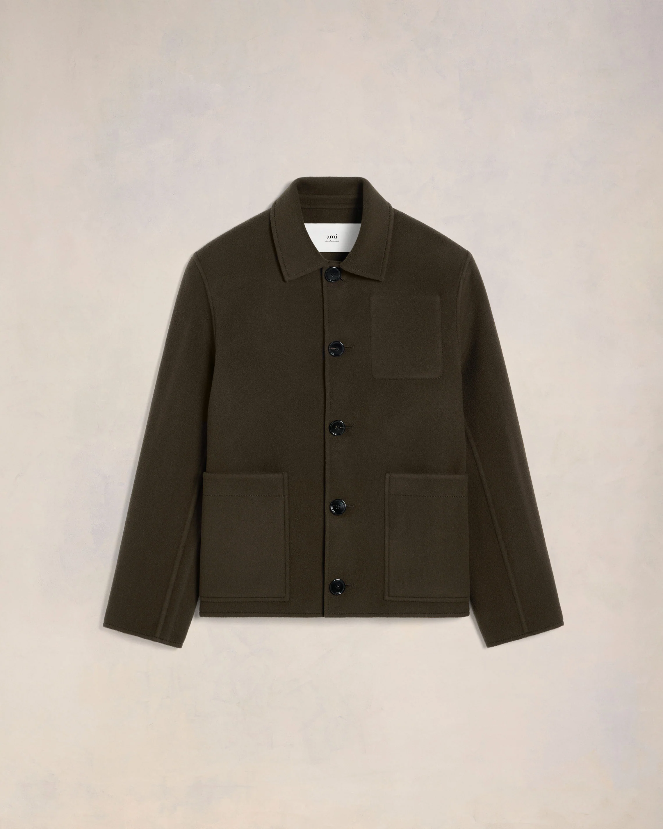 Boxy Buttoned Jacket