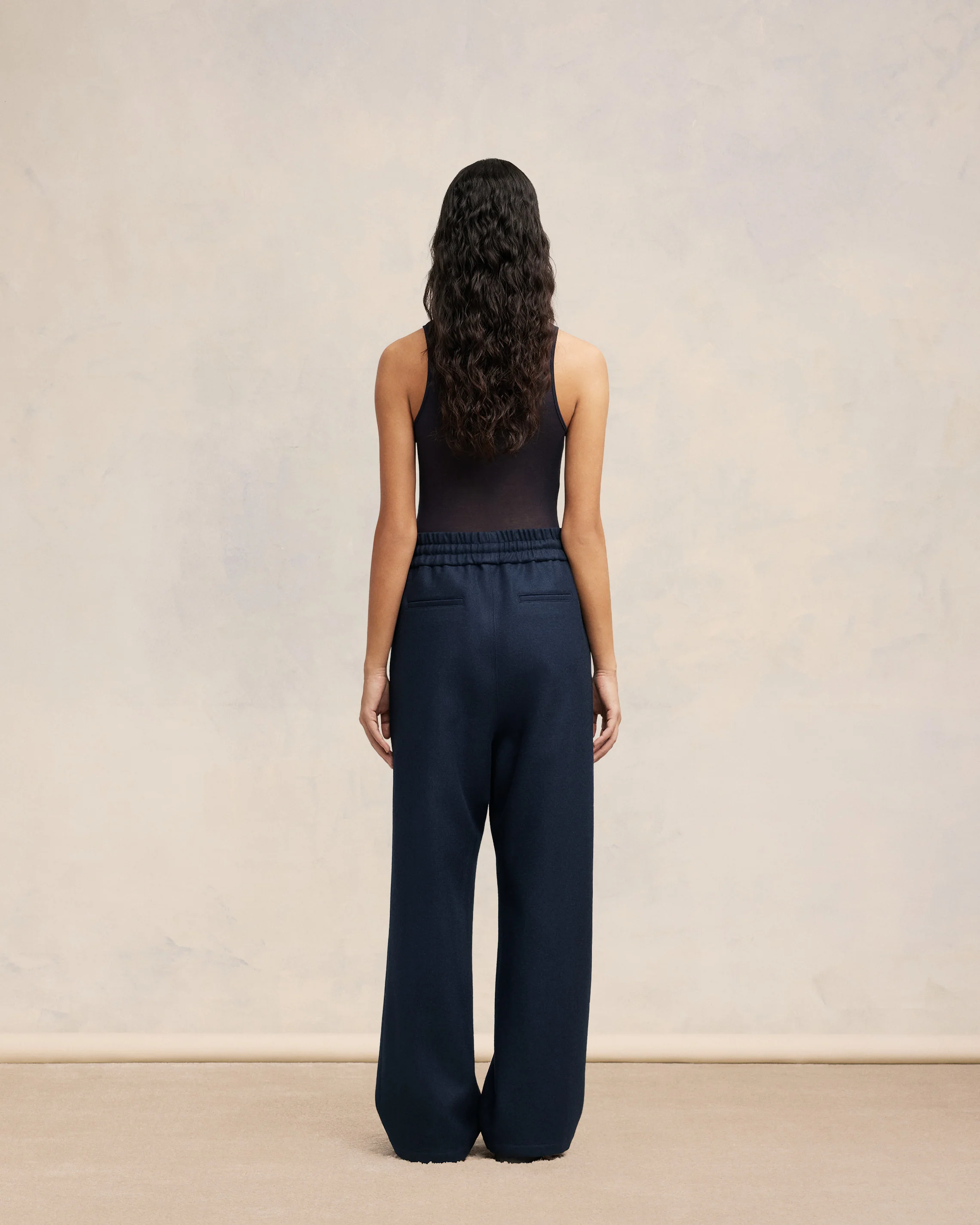 Wide Elasticated Waist Trousers
