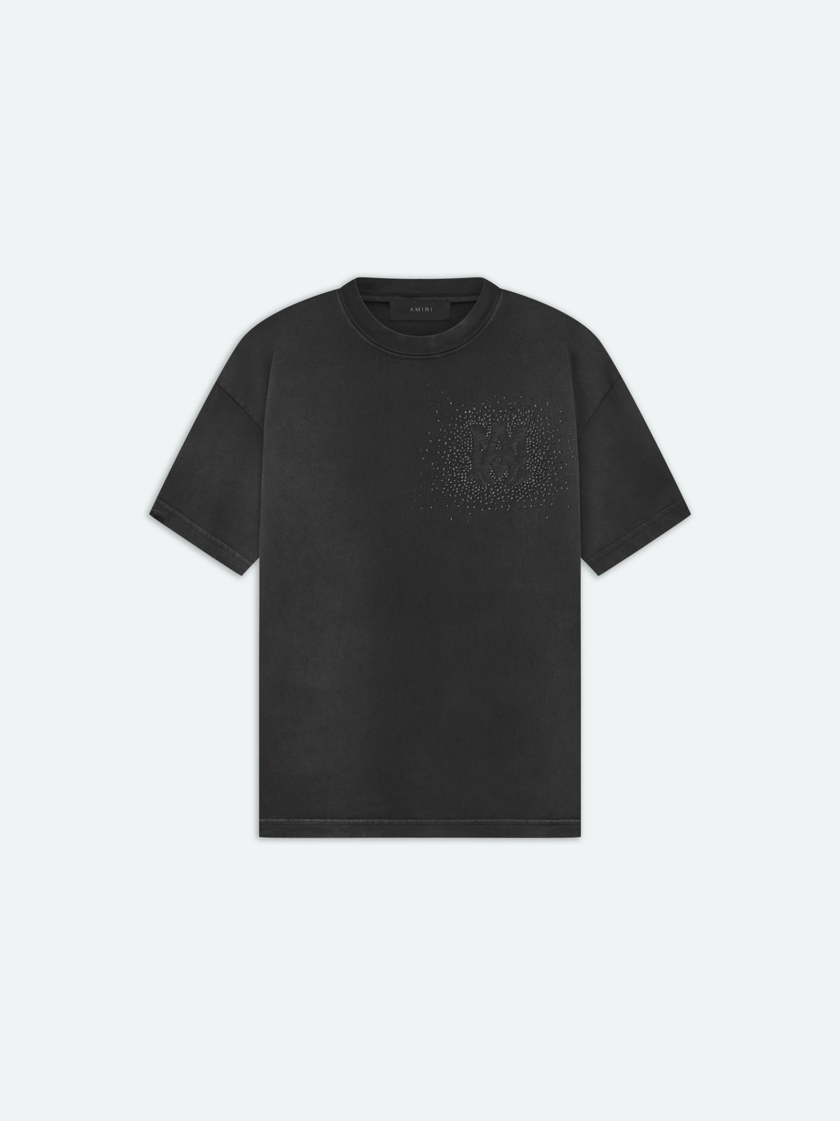 CRYSTAL BURST TEE- Faded Black