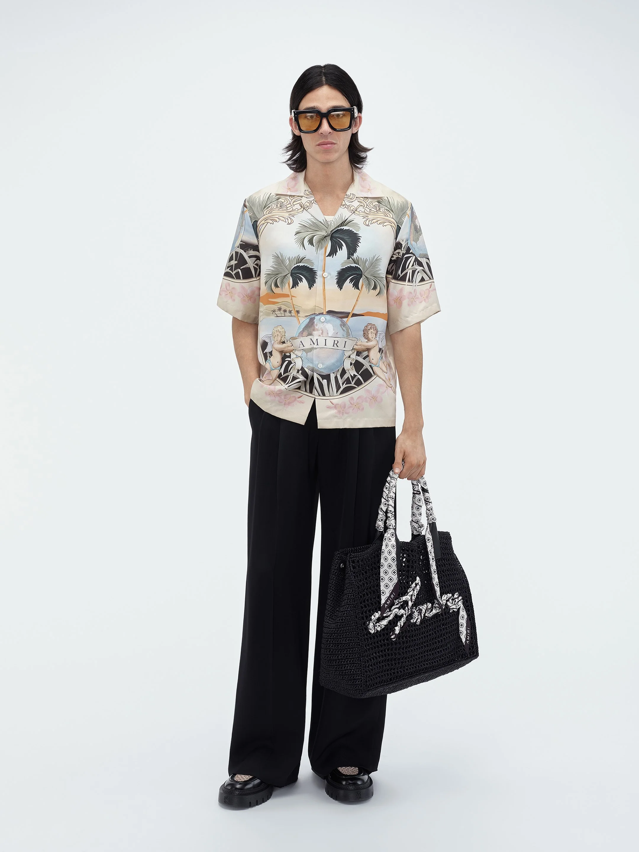 JUMBO MA SUNGLASSES - Black Yellow