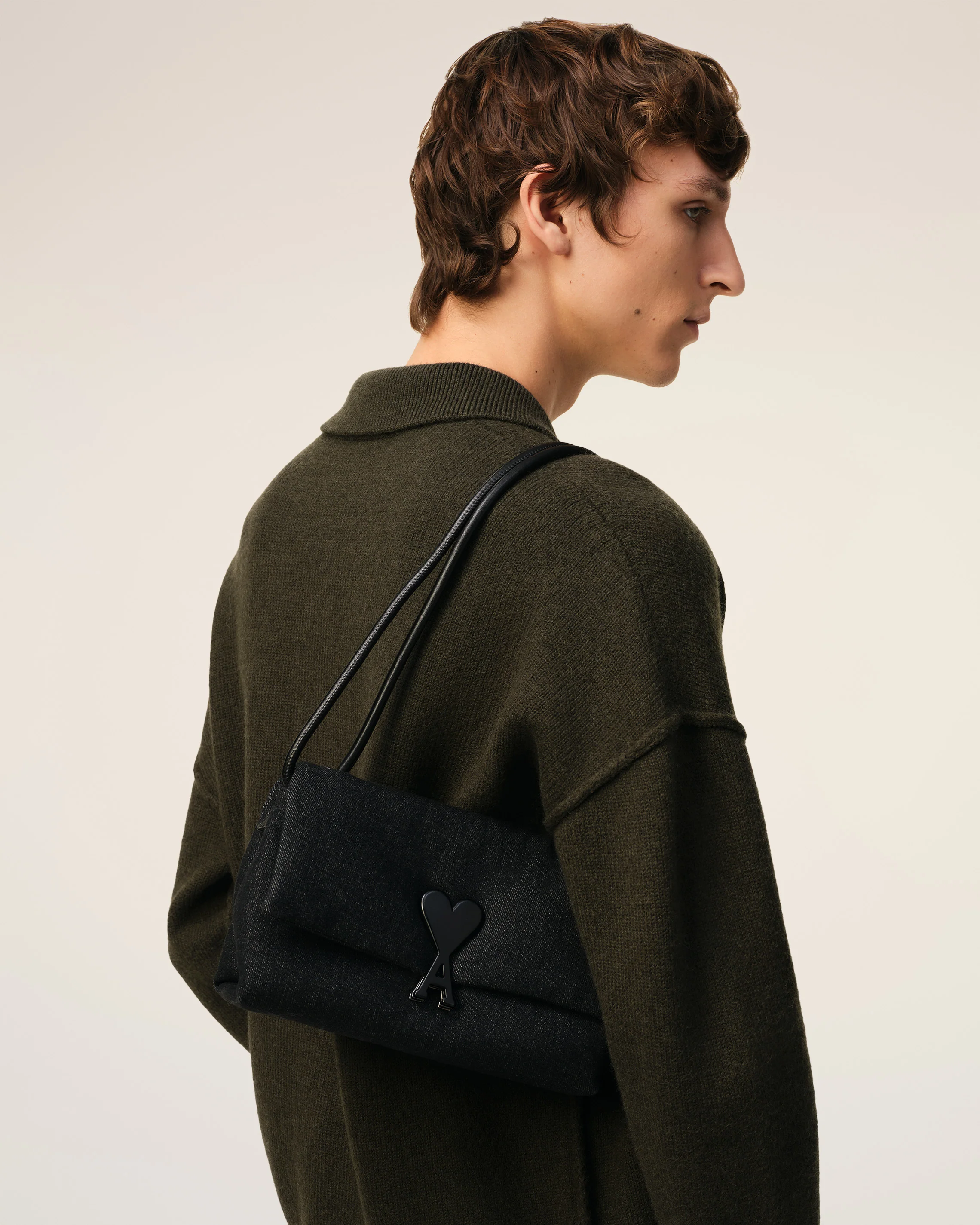 Black Denim Voulez-Vous Bag