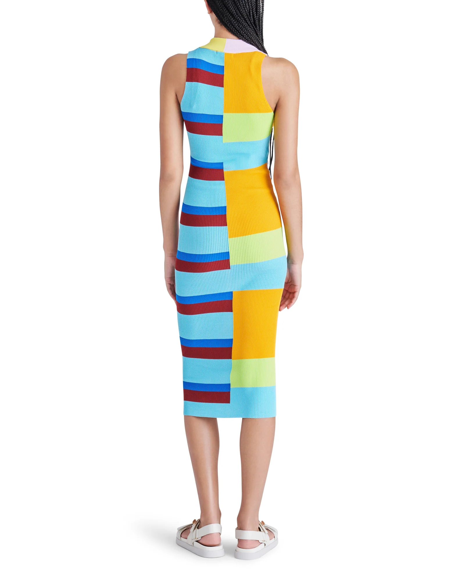 EVELYN DRESS BRIGHT MULTI