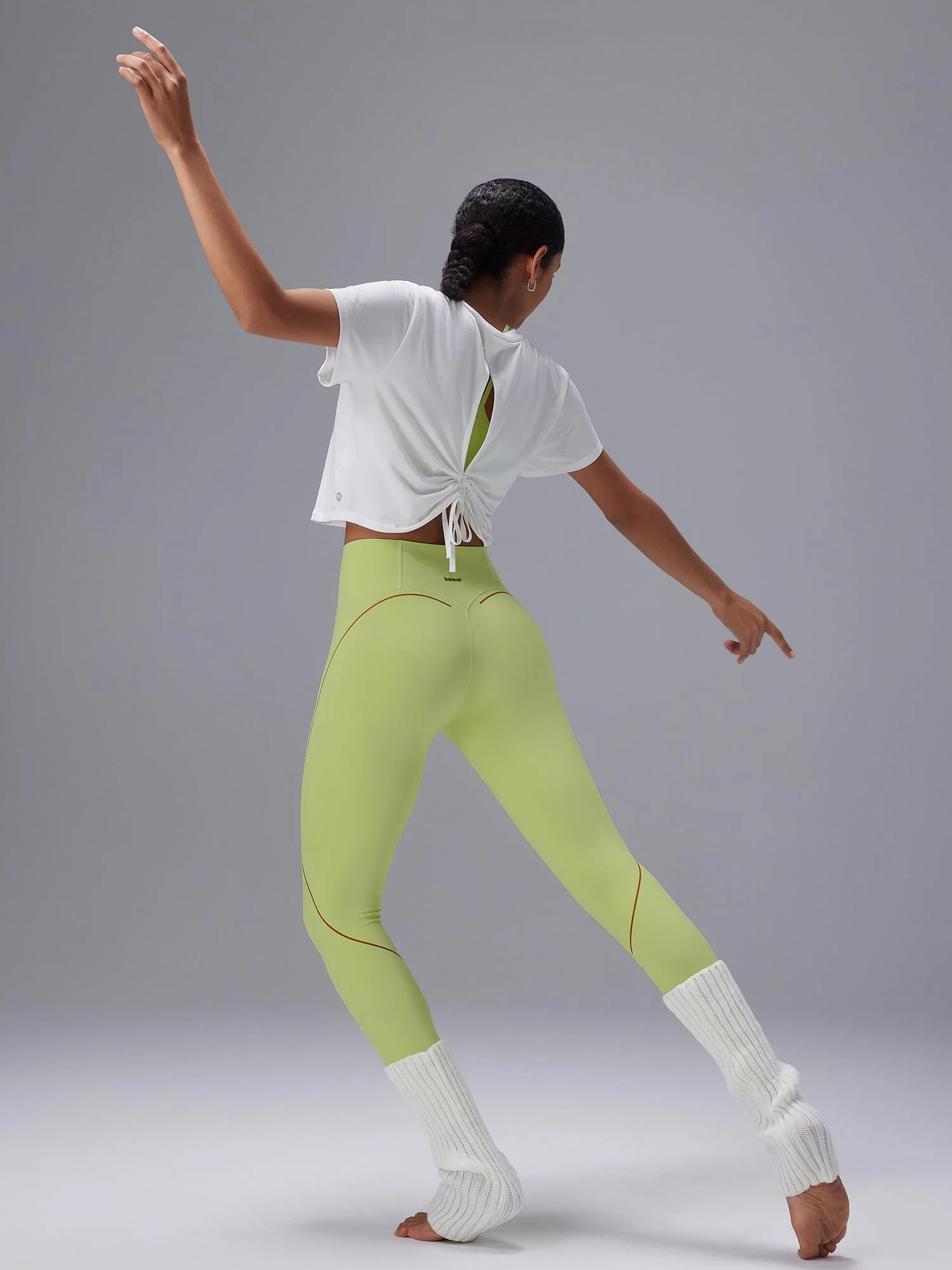 Freeleaf 25 High Rise Stripe Print Leggings