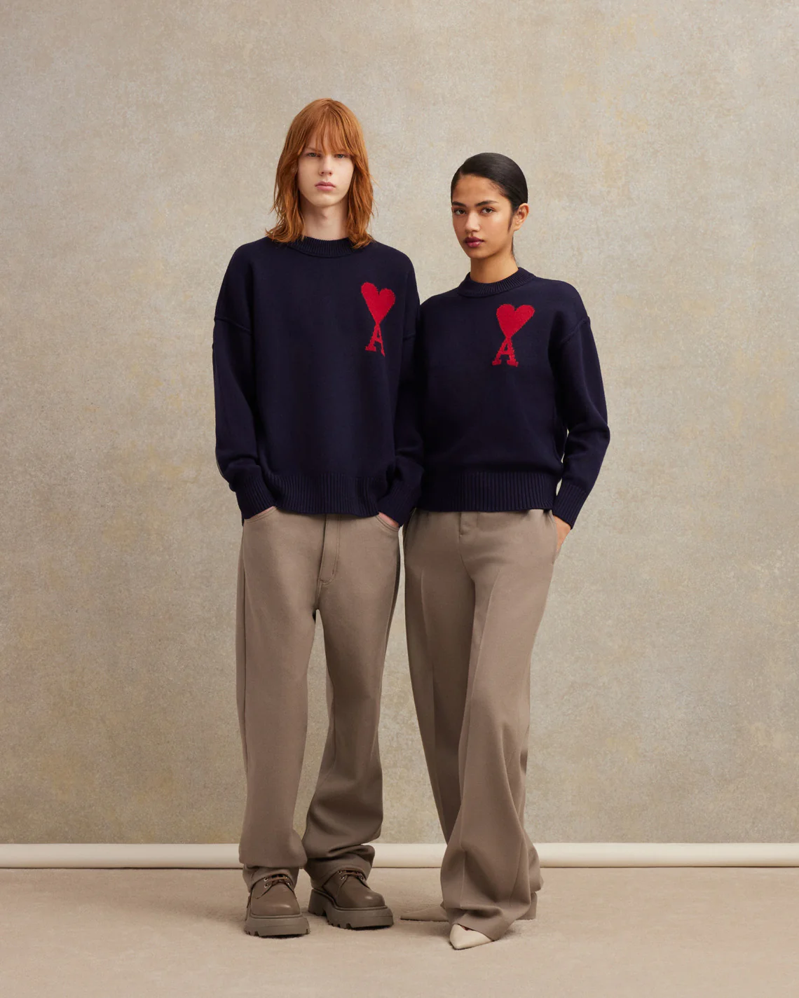 Red Ami de Coeur Sweater