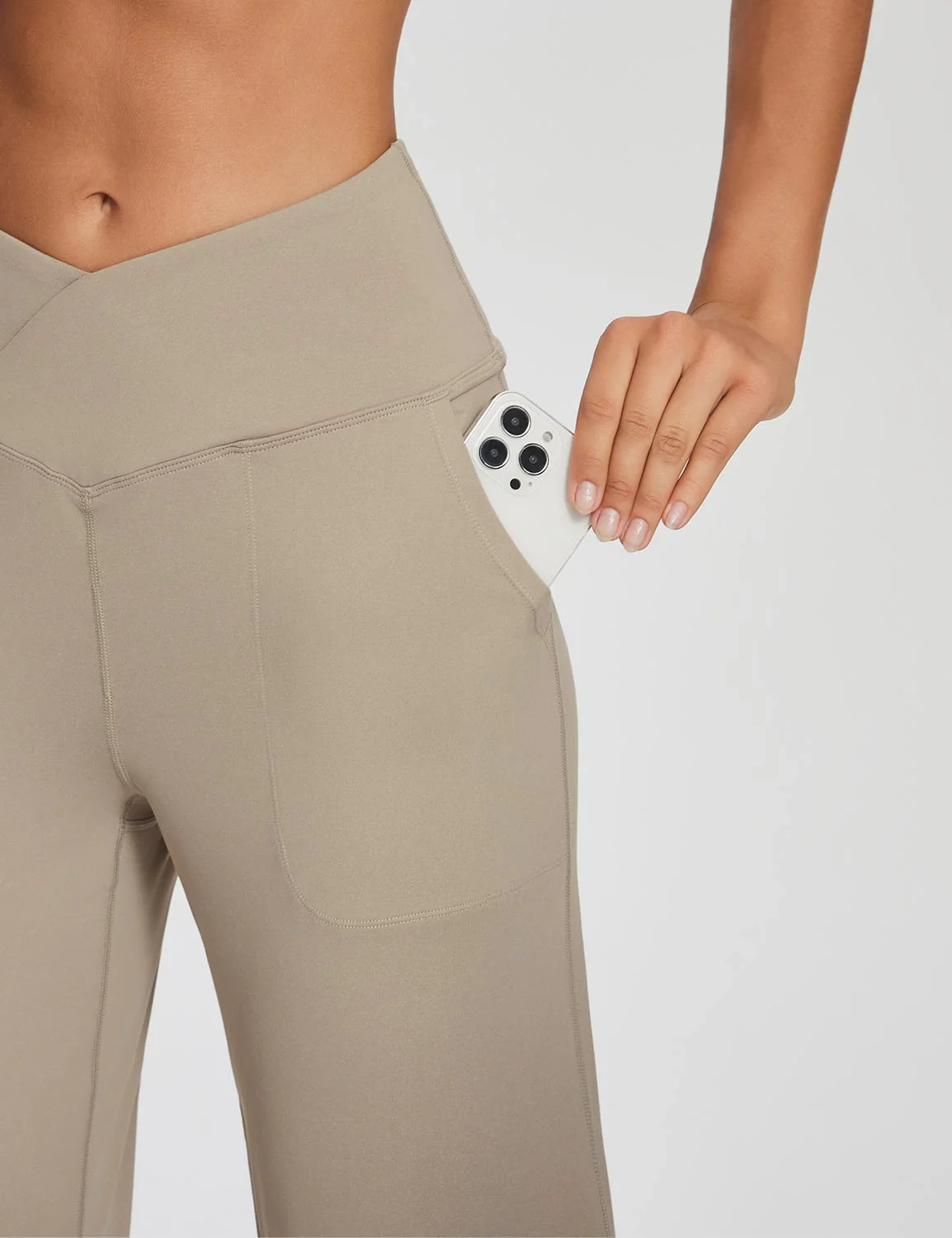 Laureate Crossover High Rise Wide-leg Pants