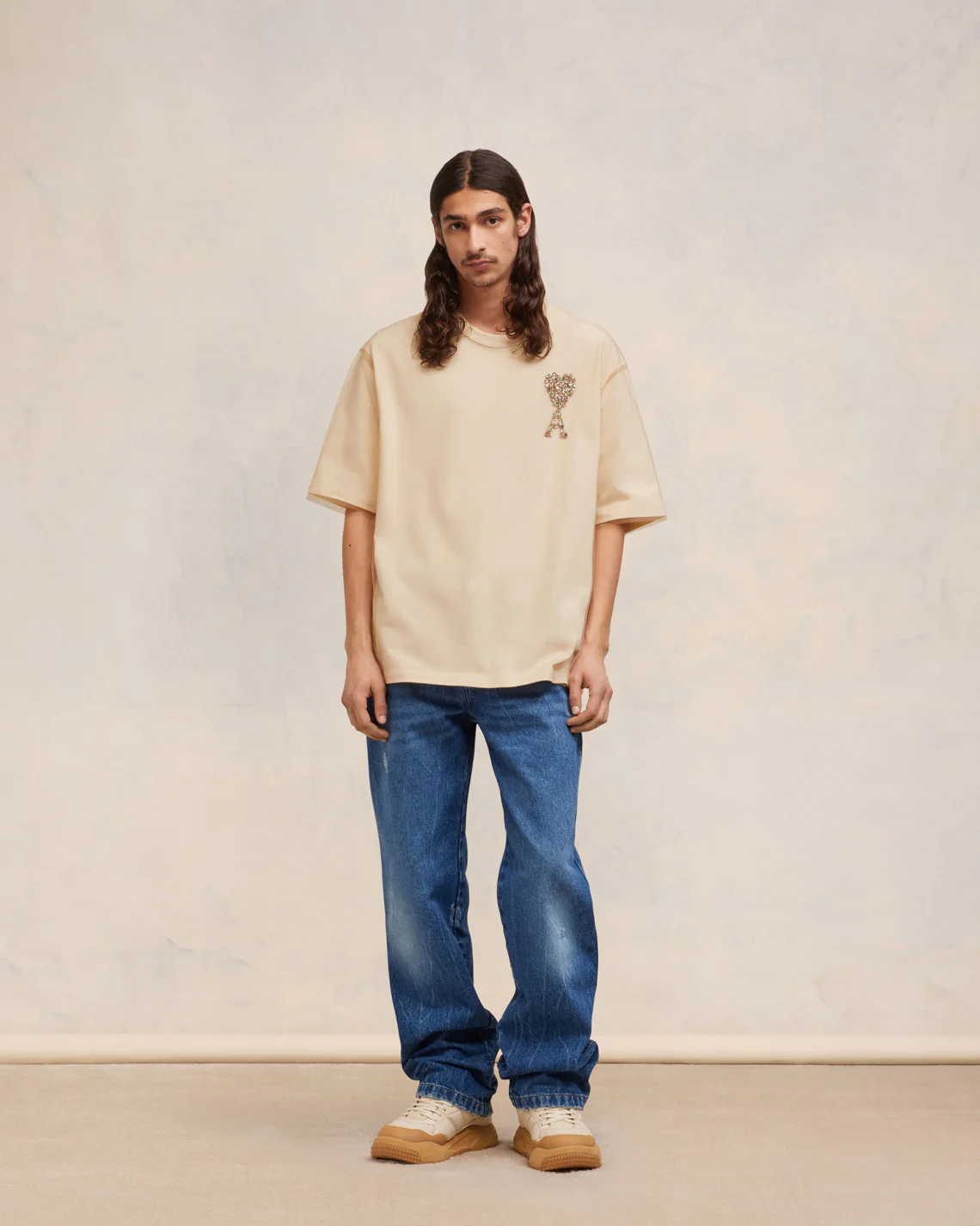 Ami de Coeur Embroidery T-shirt