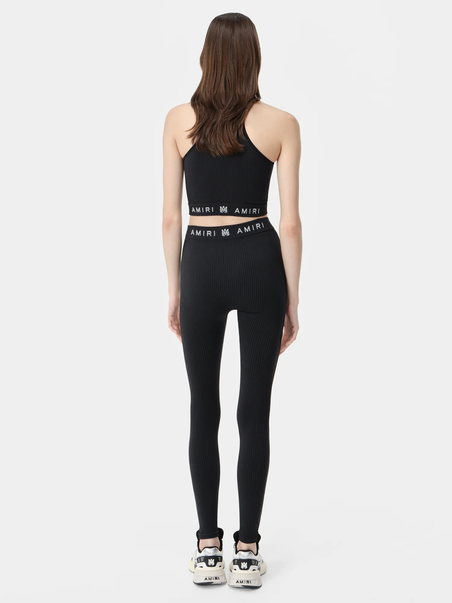 WOMEN - WOMEN'S MA RIBBED SEAMLESS LEGGING - Black