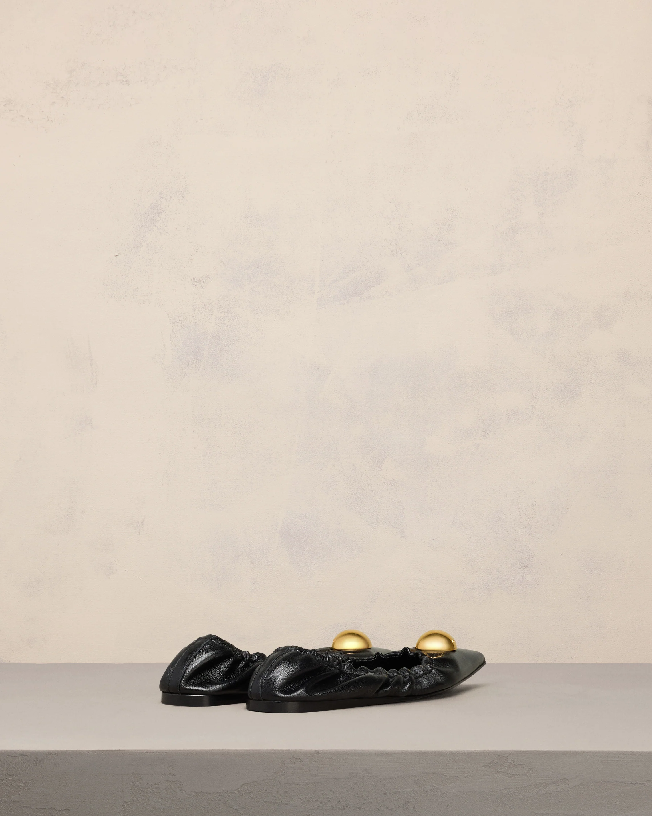 Embellished Pointed Toe Ballerinas