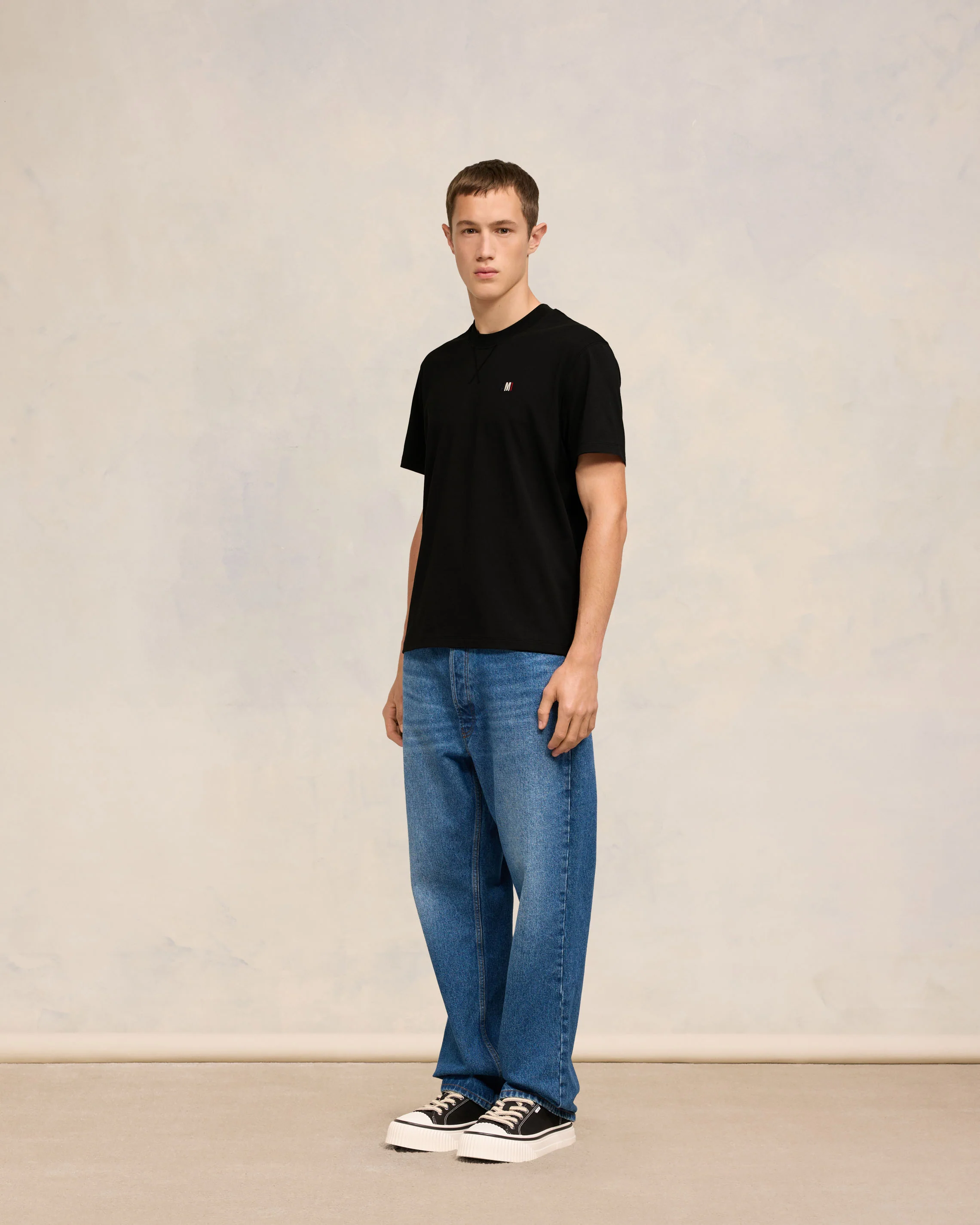 T-shirt Bleu Blanc Rouge Coupe Classique