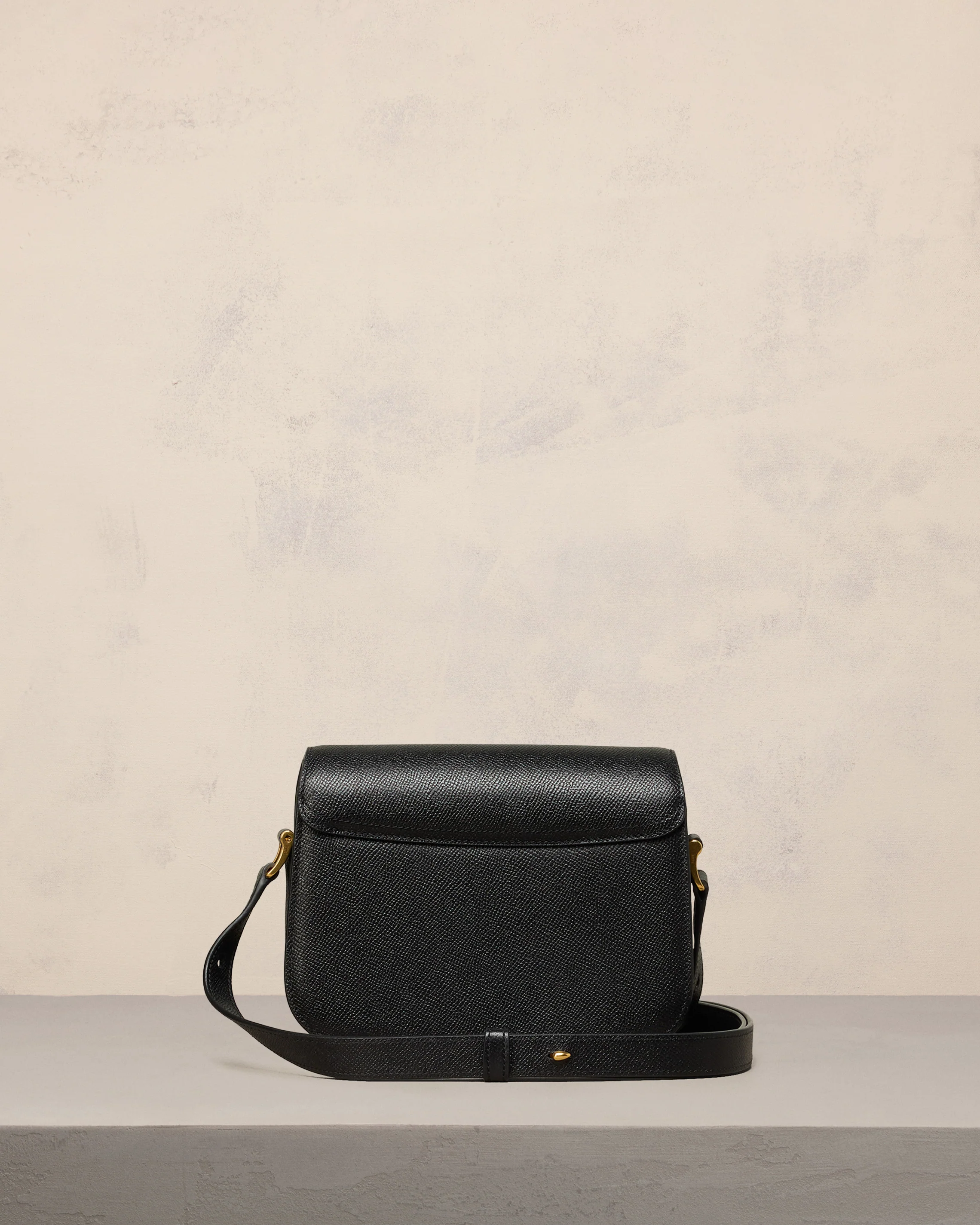 Black Leather Paris Paris Bag