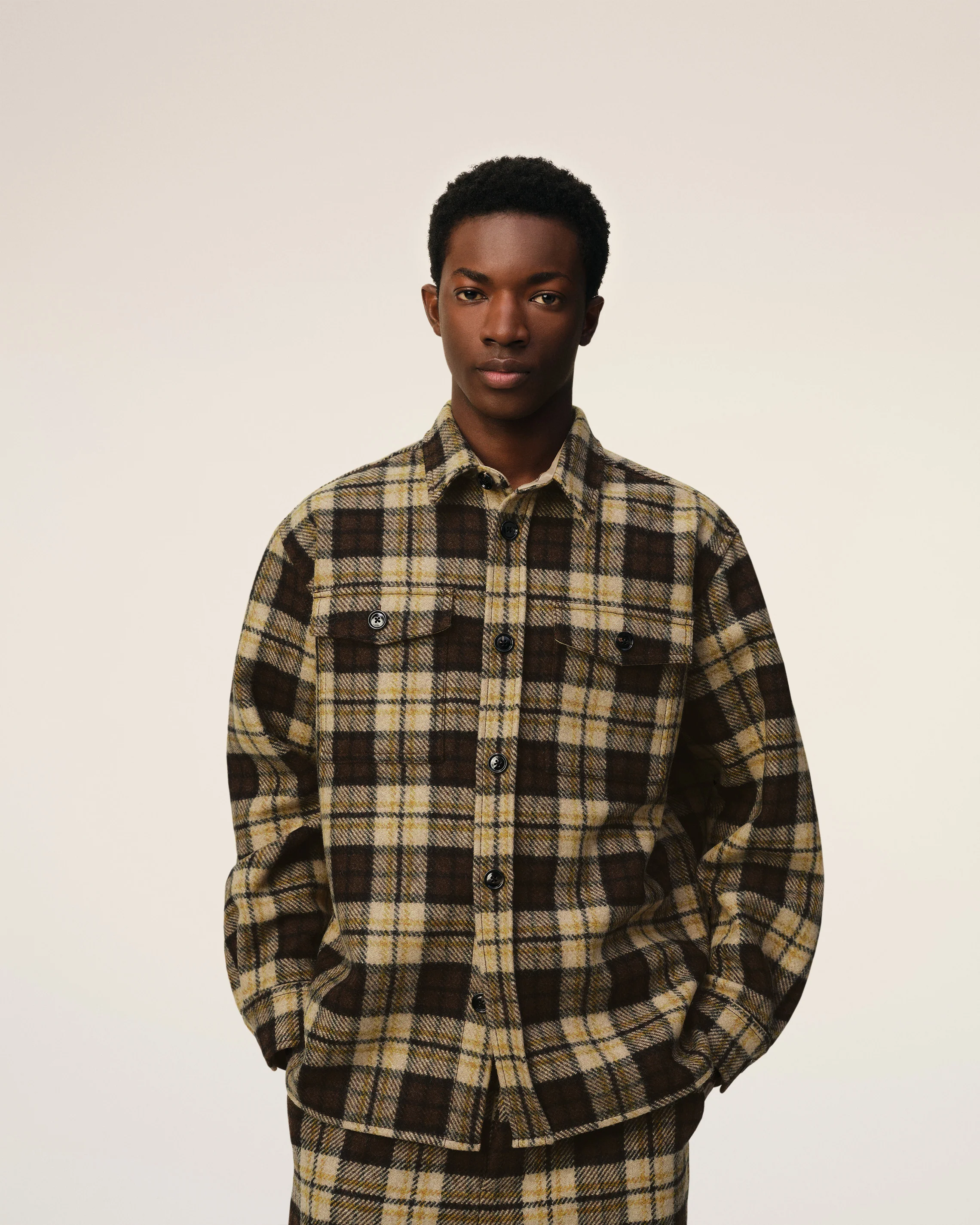 Overshirt With Chest Pocket