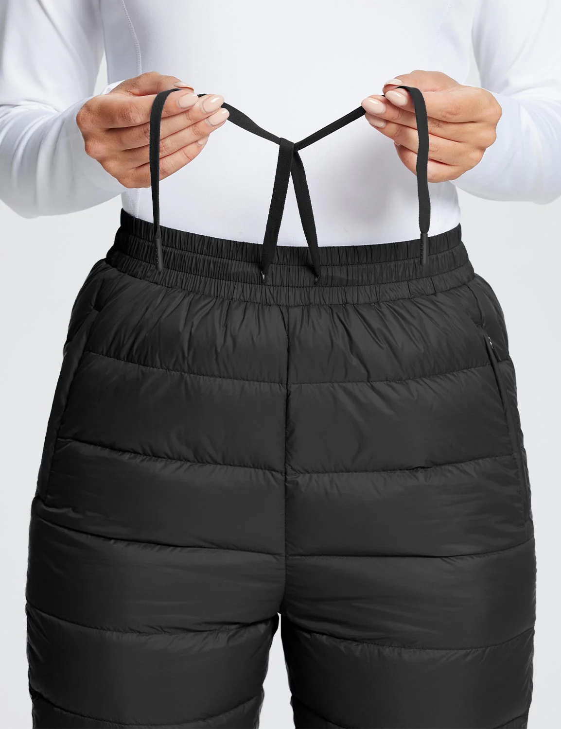 High-Rise Lightweight Ski Down Pants