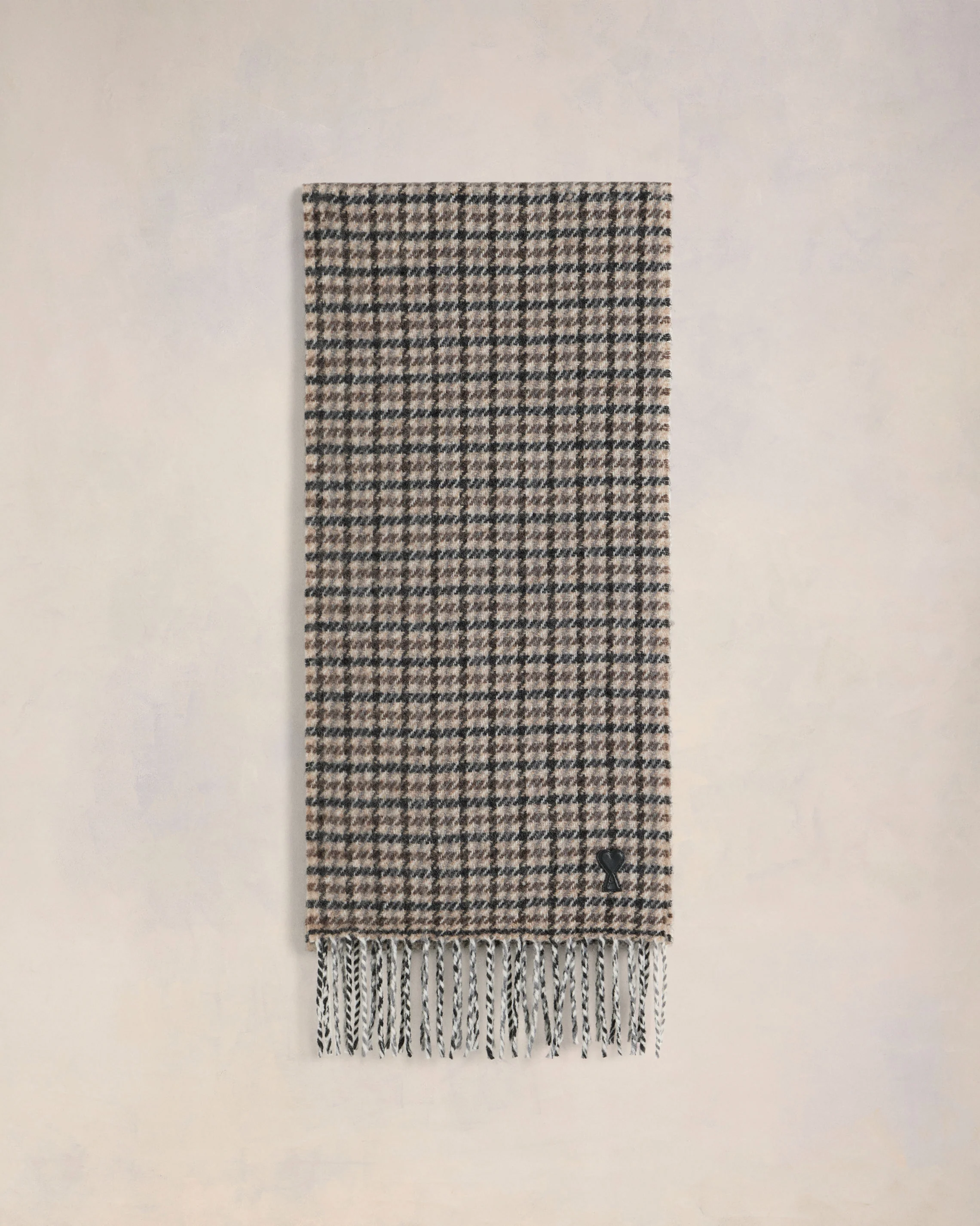 Ami de Coeur Leather Patch Scarf