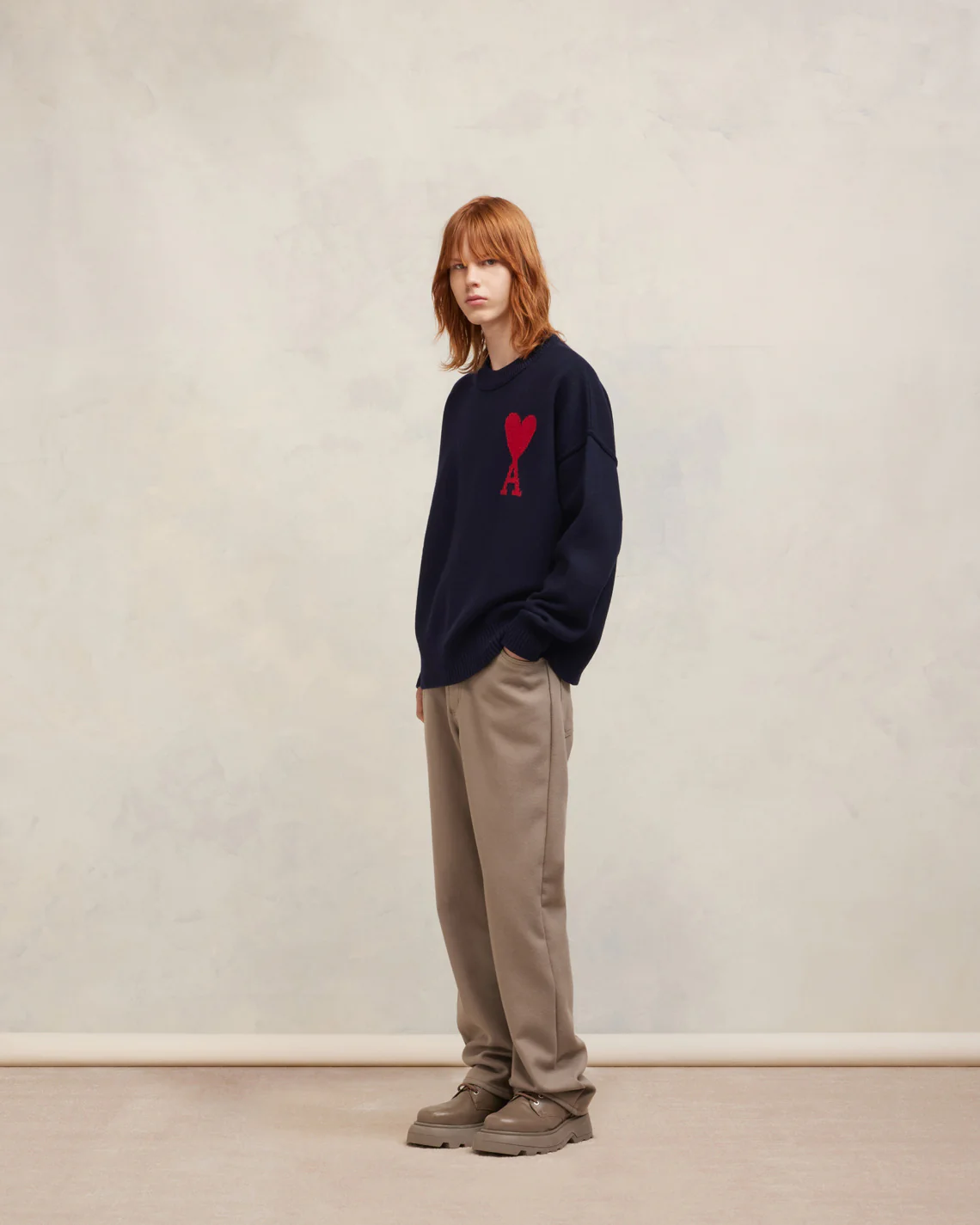 Red Ami de Coeur Sweater