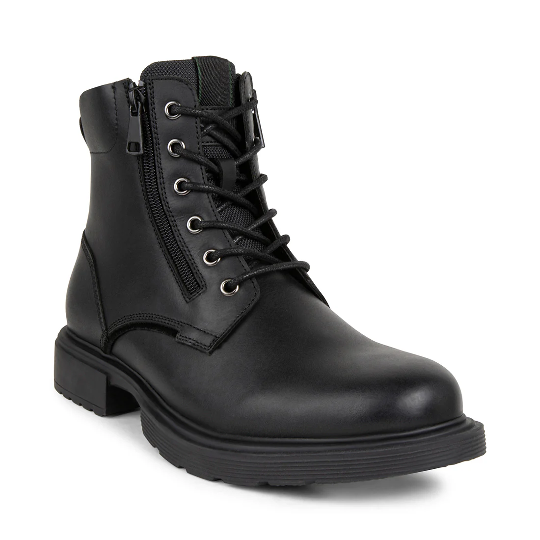 QUARTZ BLACK LEATHER