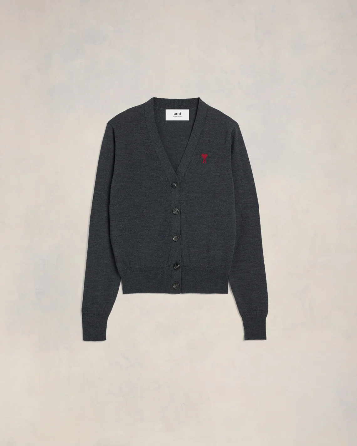 Red Ami de Coeur Cardigan