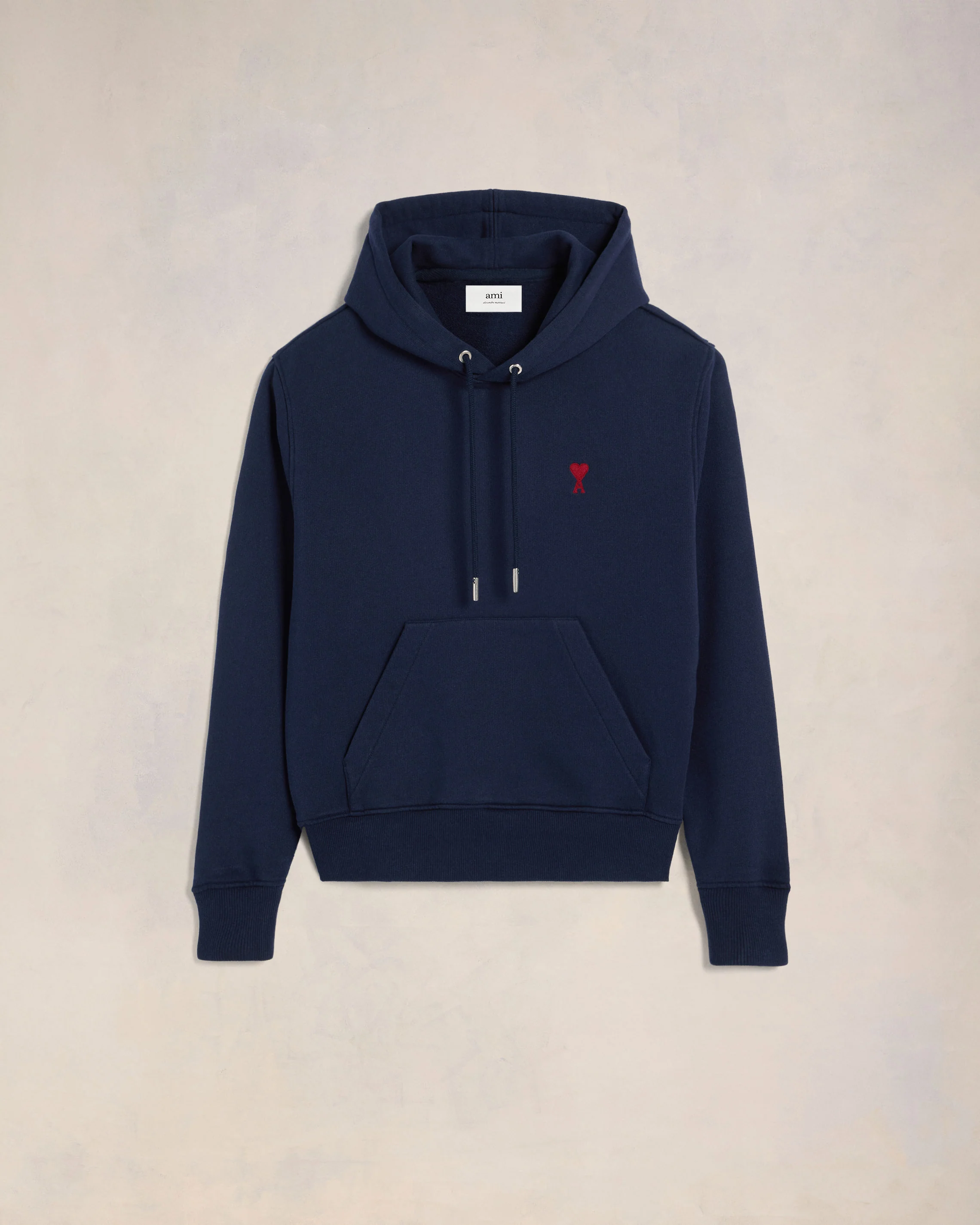 Navy Cotton Ami de Coeur Hoodie