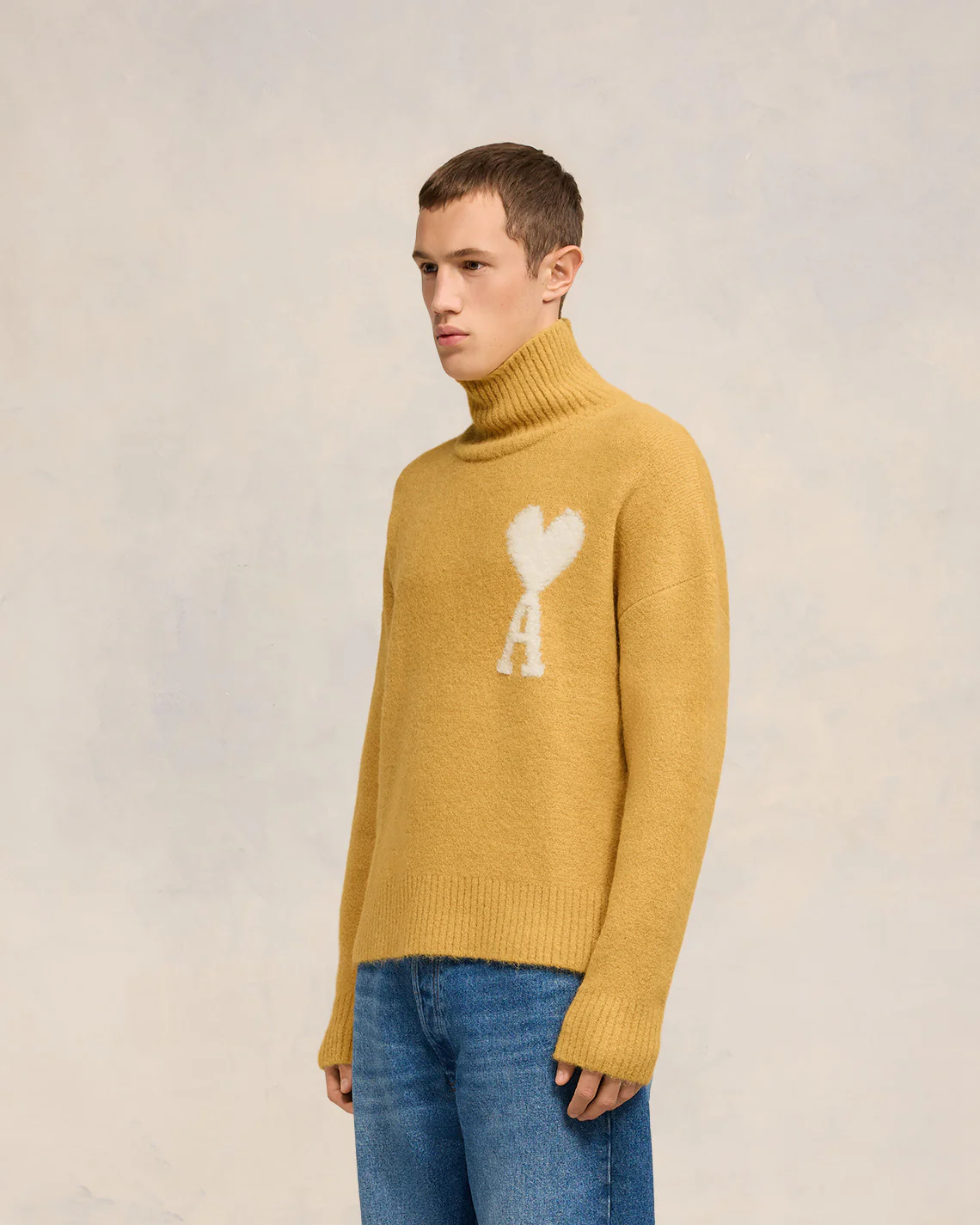 Off-White Ami de Coeur Funnel Neck Sweater