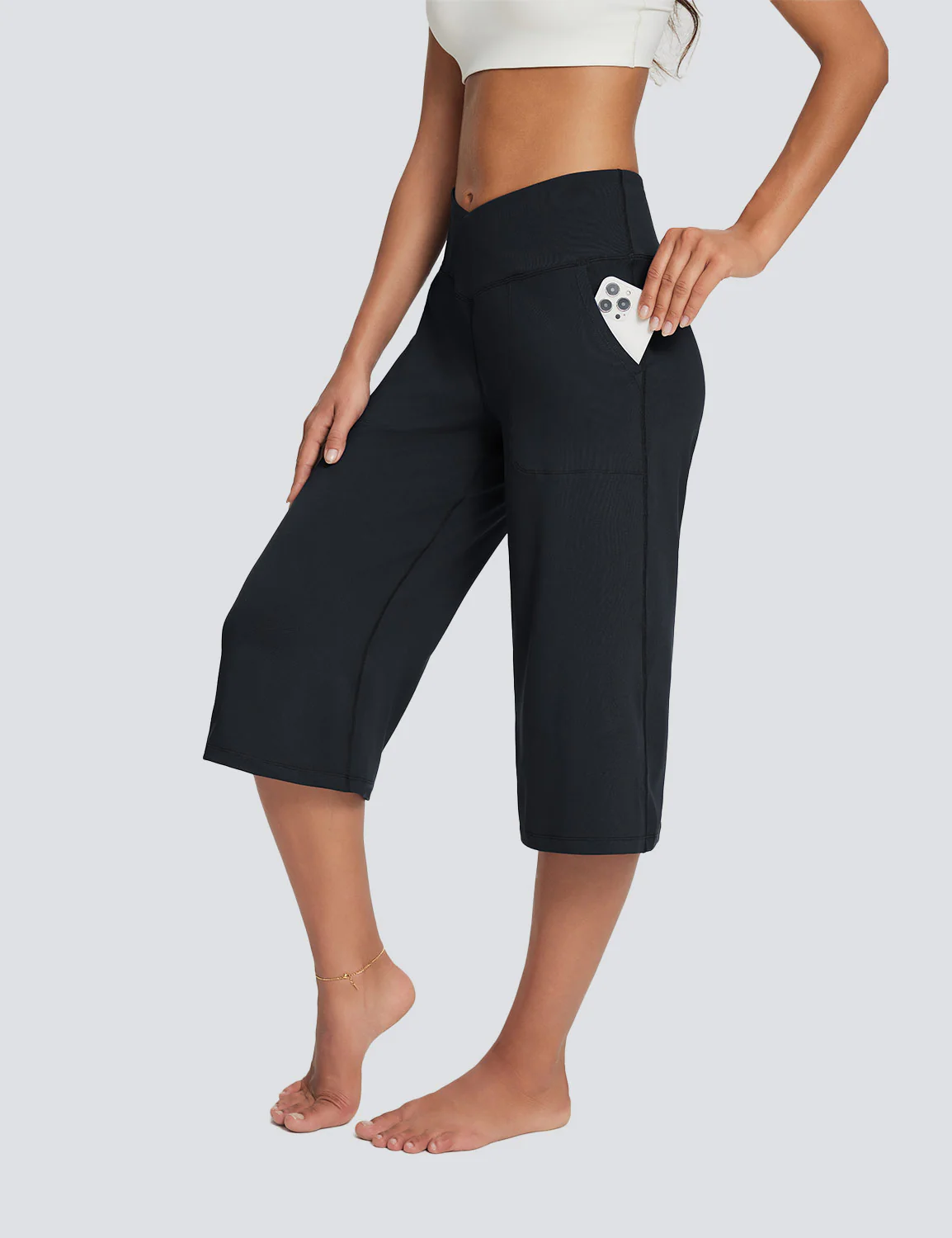 Laureate Crossover High Rise Wide-leg Pants