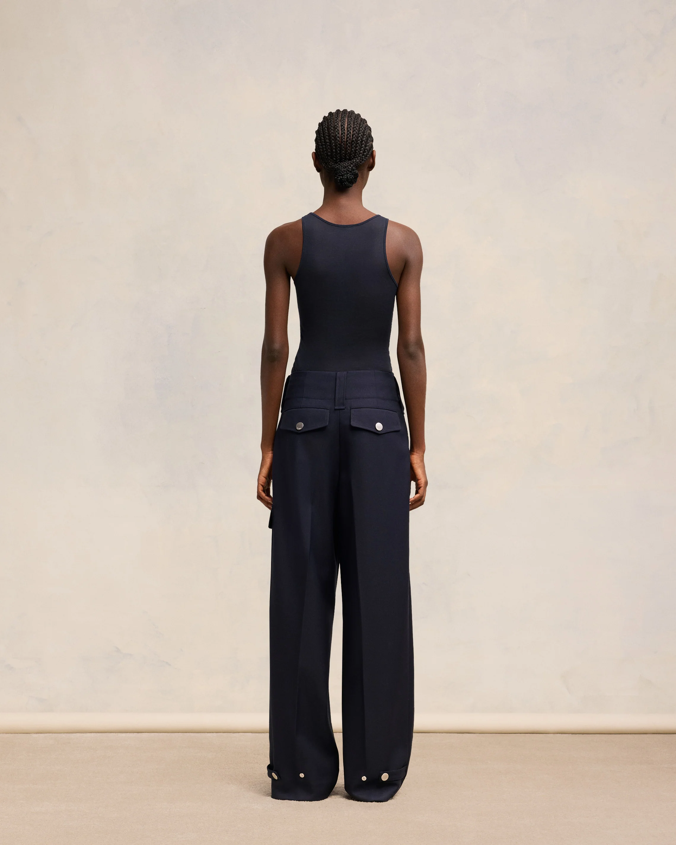 Straight Fit Trousers