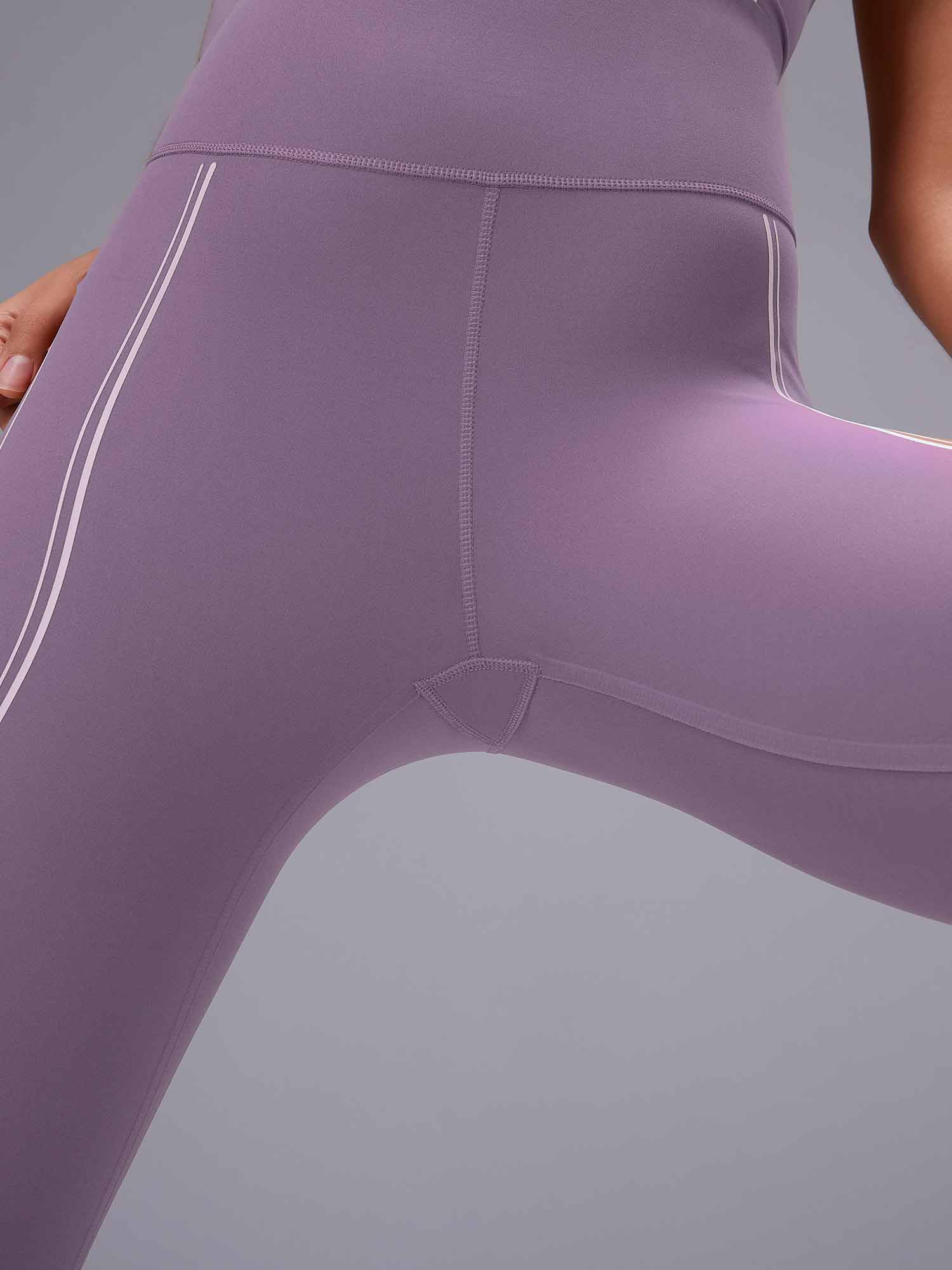 Freeleaf 19 High Rise Stripe Print Capris