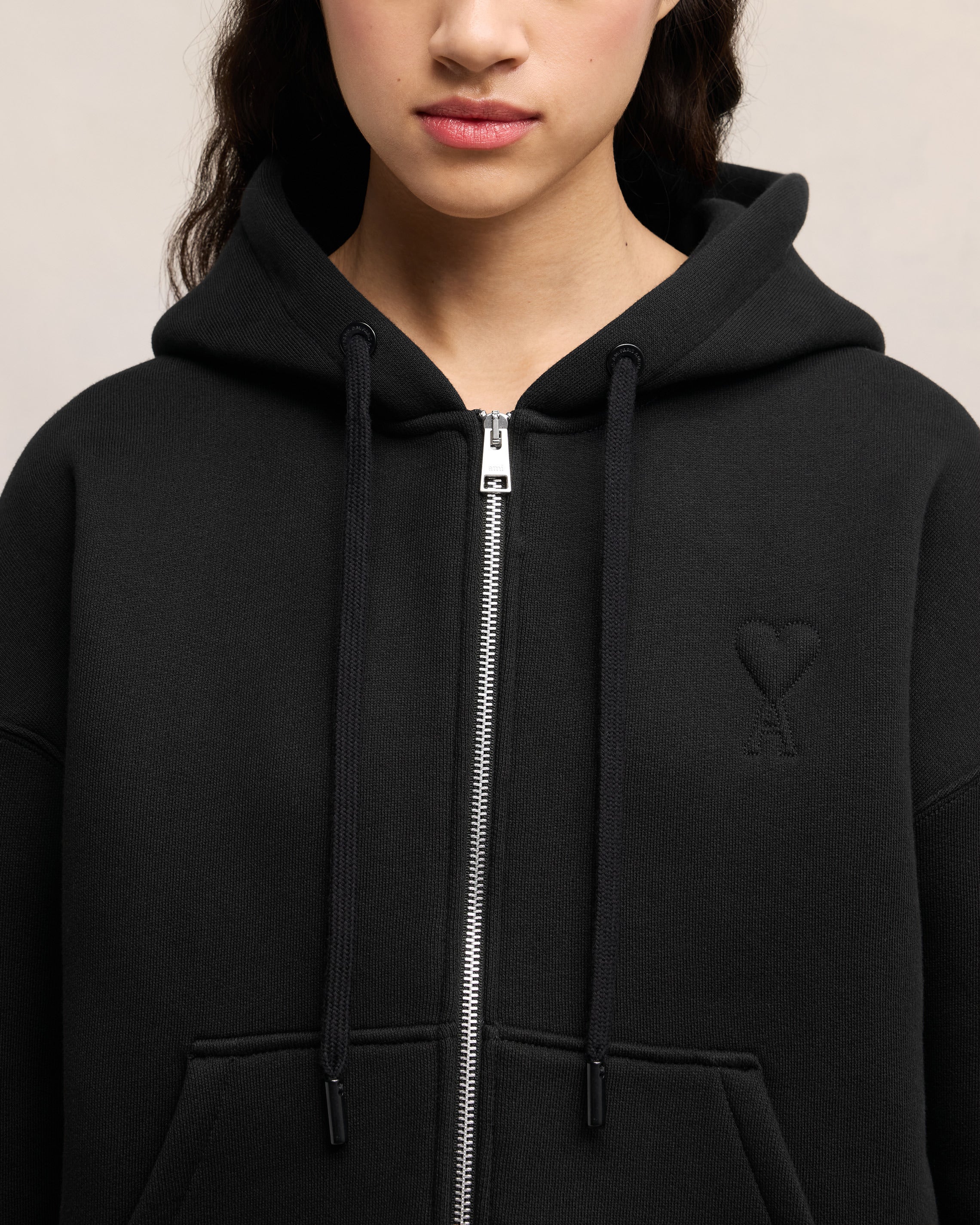 Zipped Ami de Coeur Hoodie