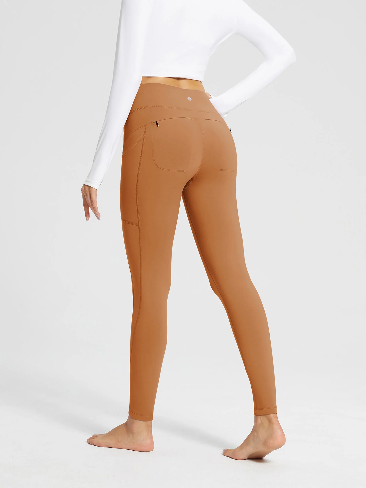 Laureate Fleece-Lined High Rise Pocket Leggings