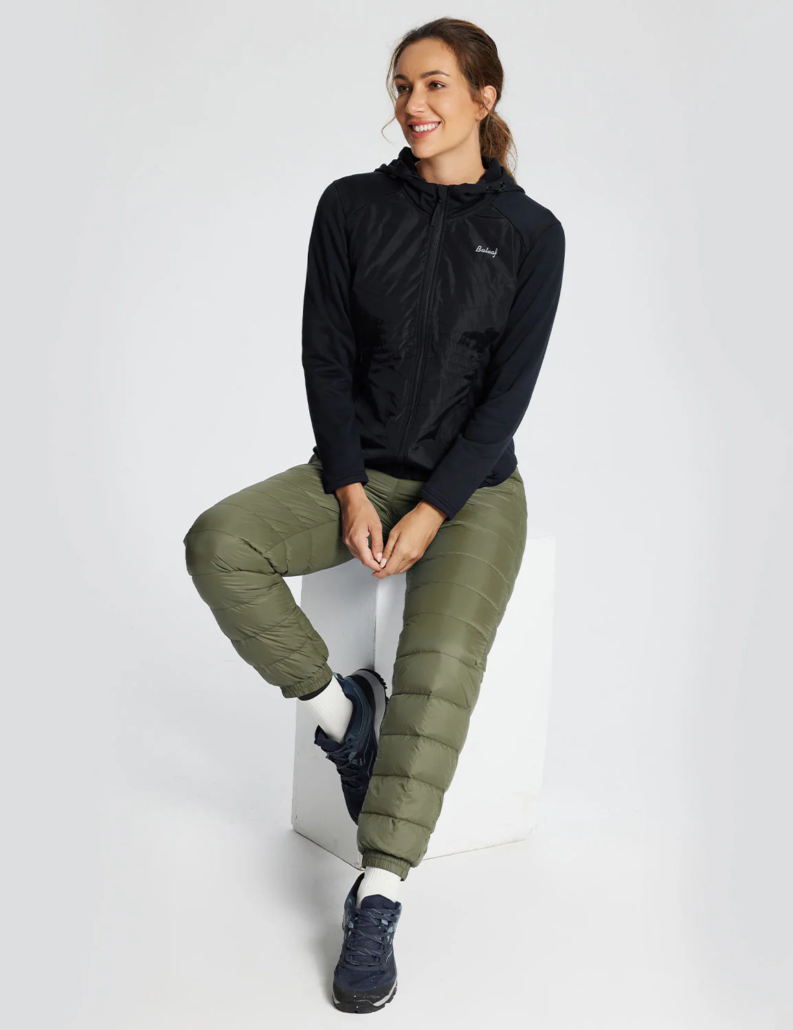 High-Rise Lightweight Ski Down Pants