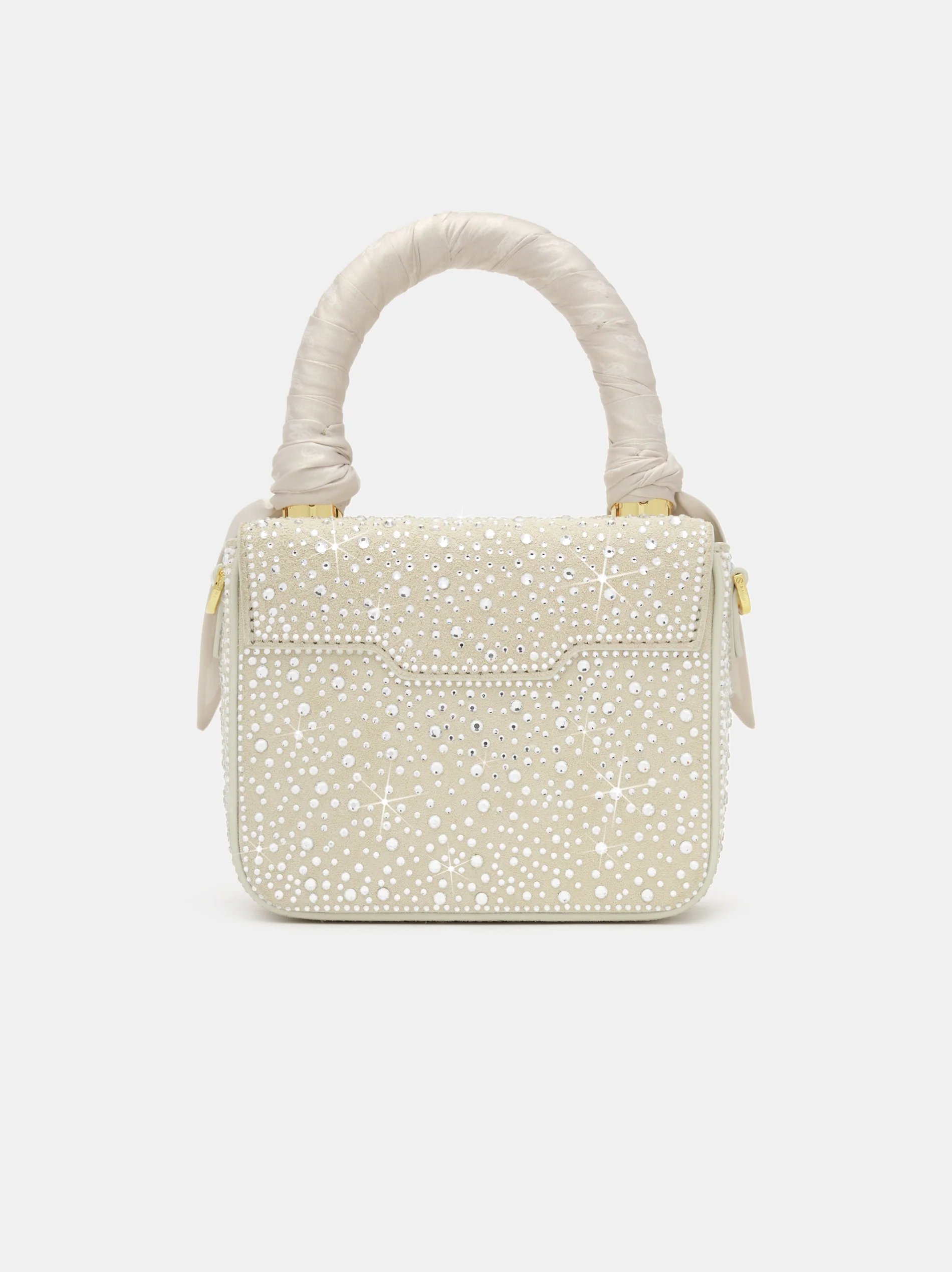 WOMEN - WOMEN'S CRYSTAL MICRO MA BAG - Alabaster