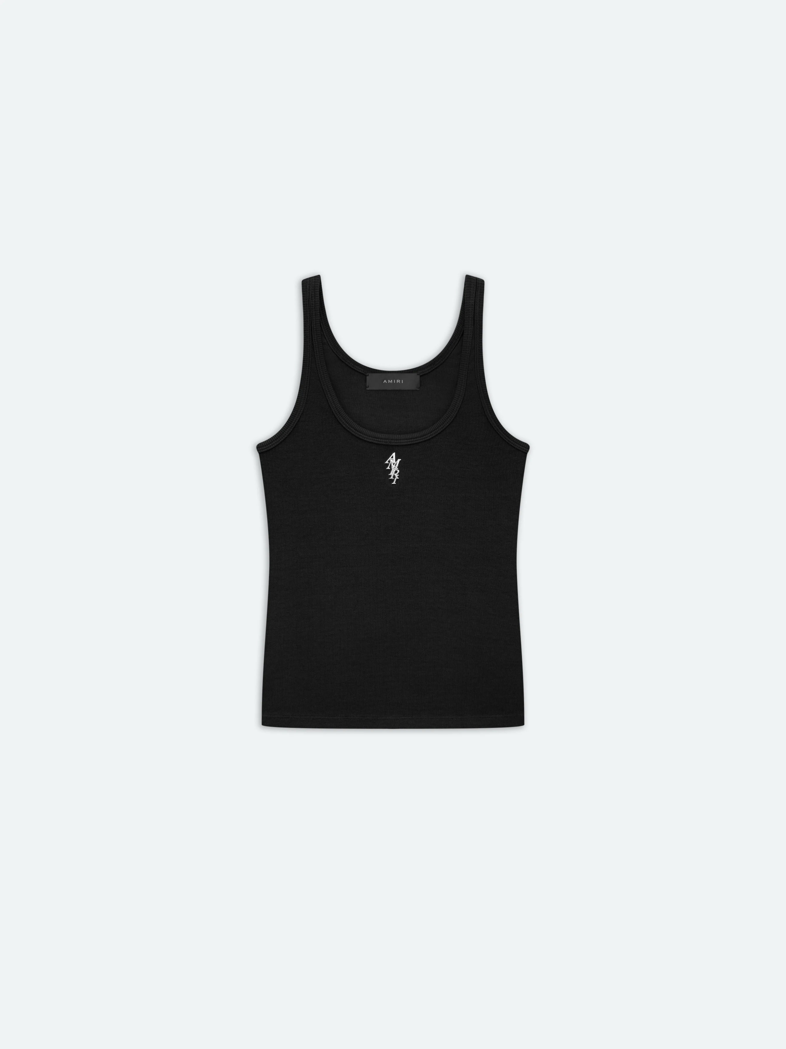 WOMEN - WOMEN'S RIB TANK - Black