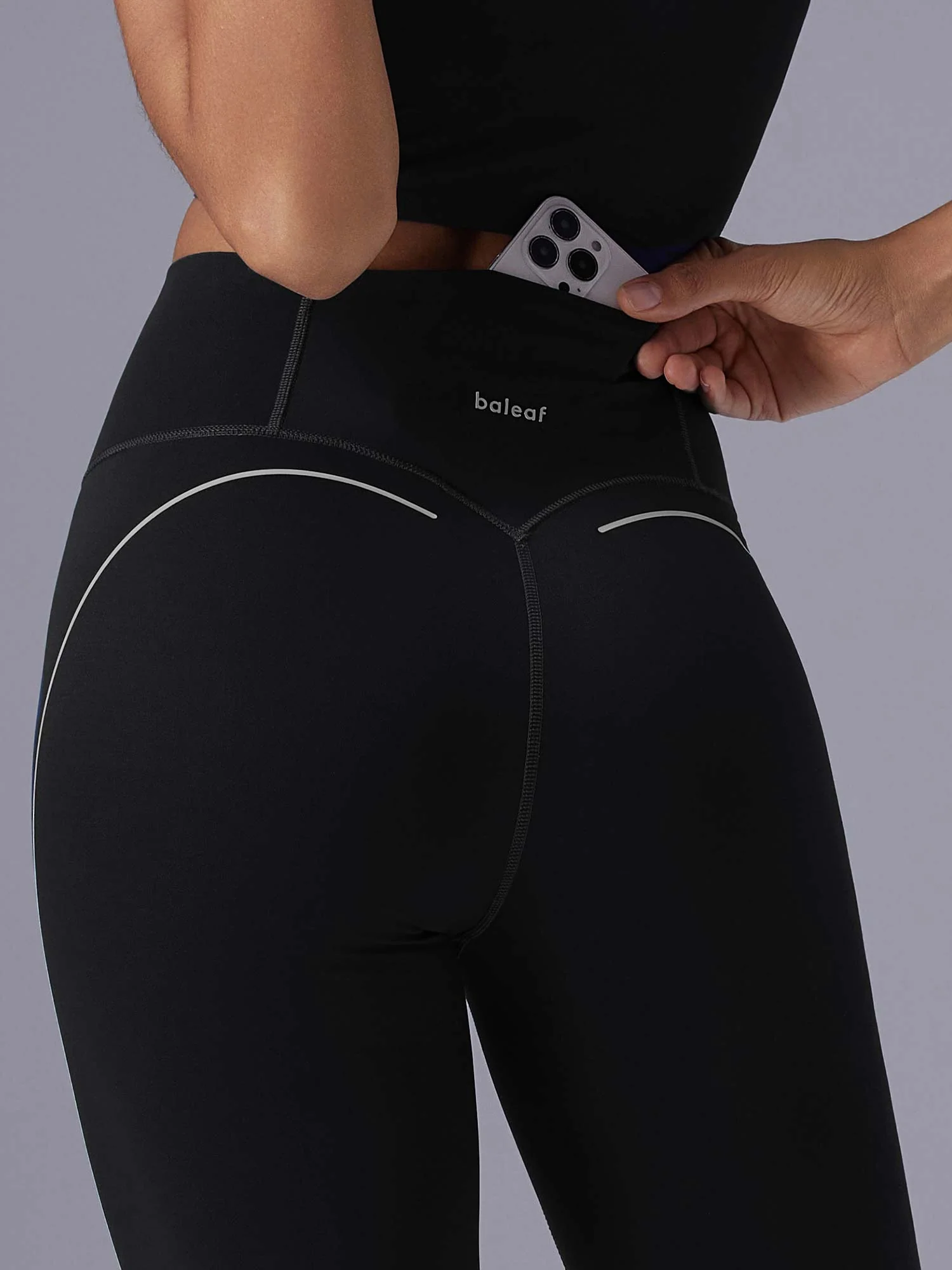 Freeleaf 8 High Rise Stripe Print Shorts