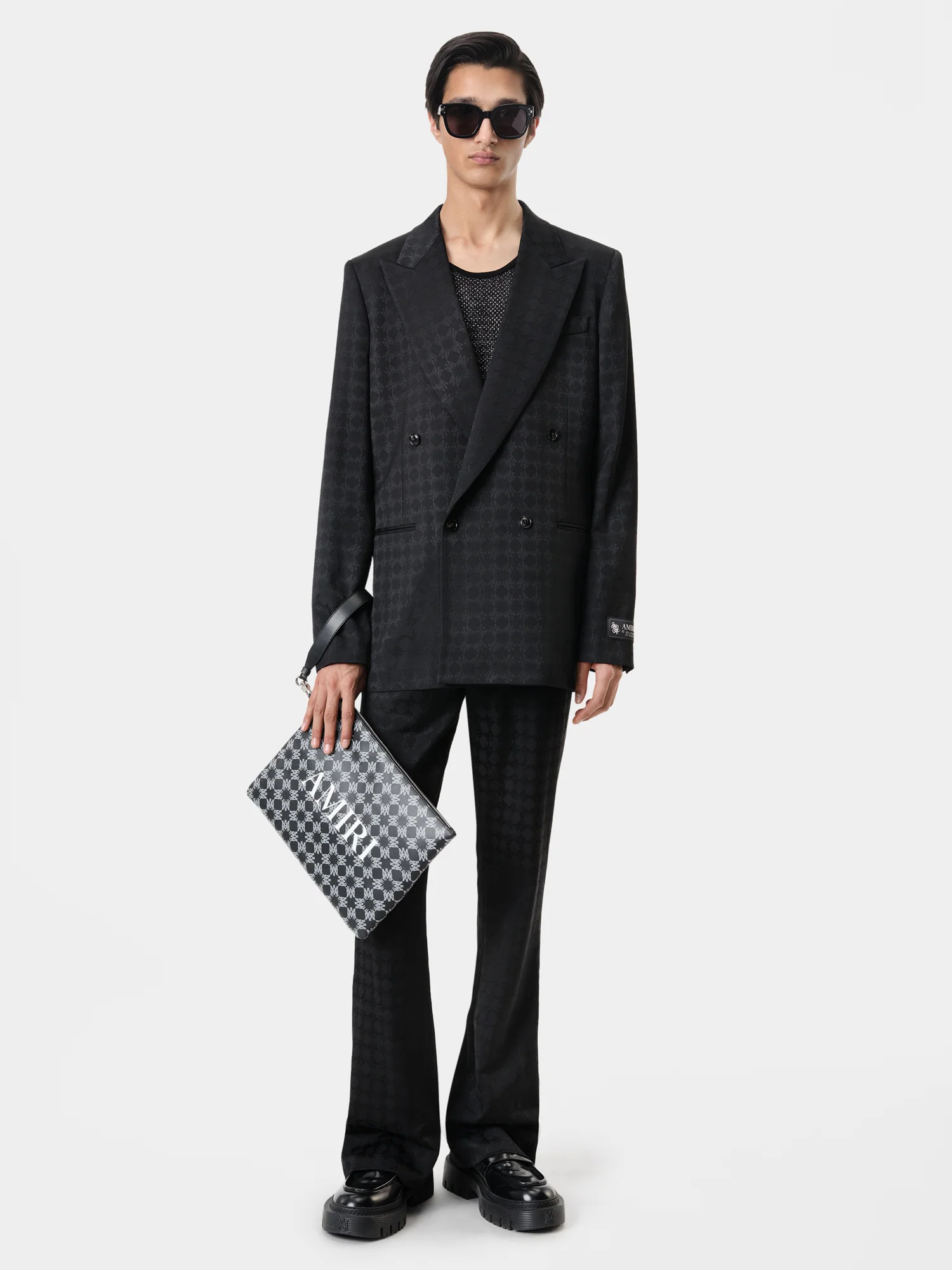 AMIRI MA QUAD LARGE POUCH - Black