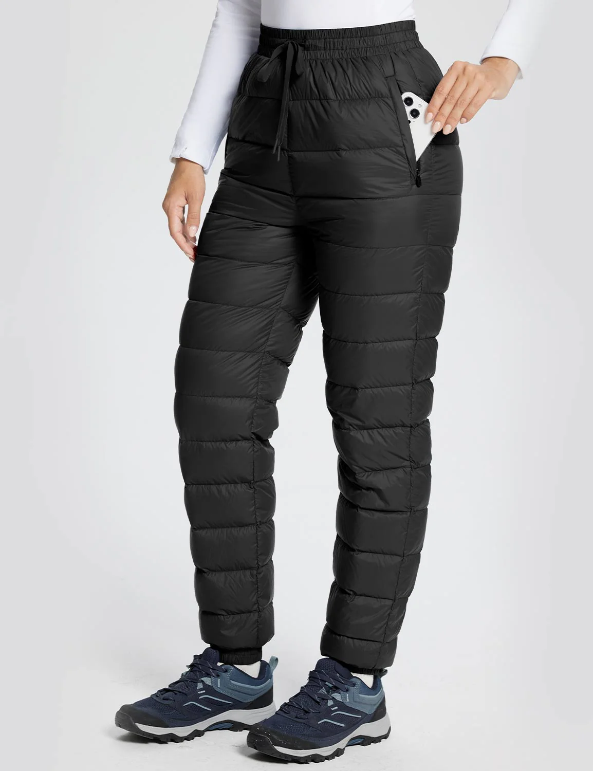 High-Rise Lightweight Ski Down Pants
