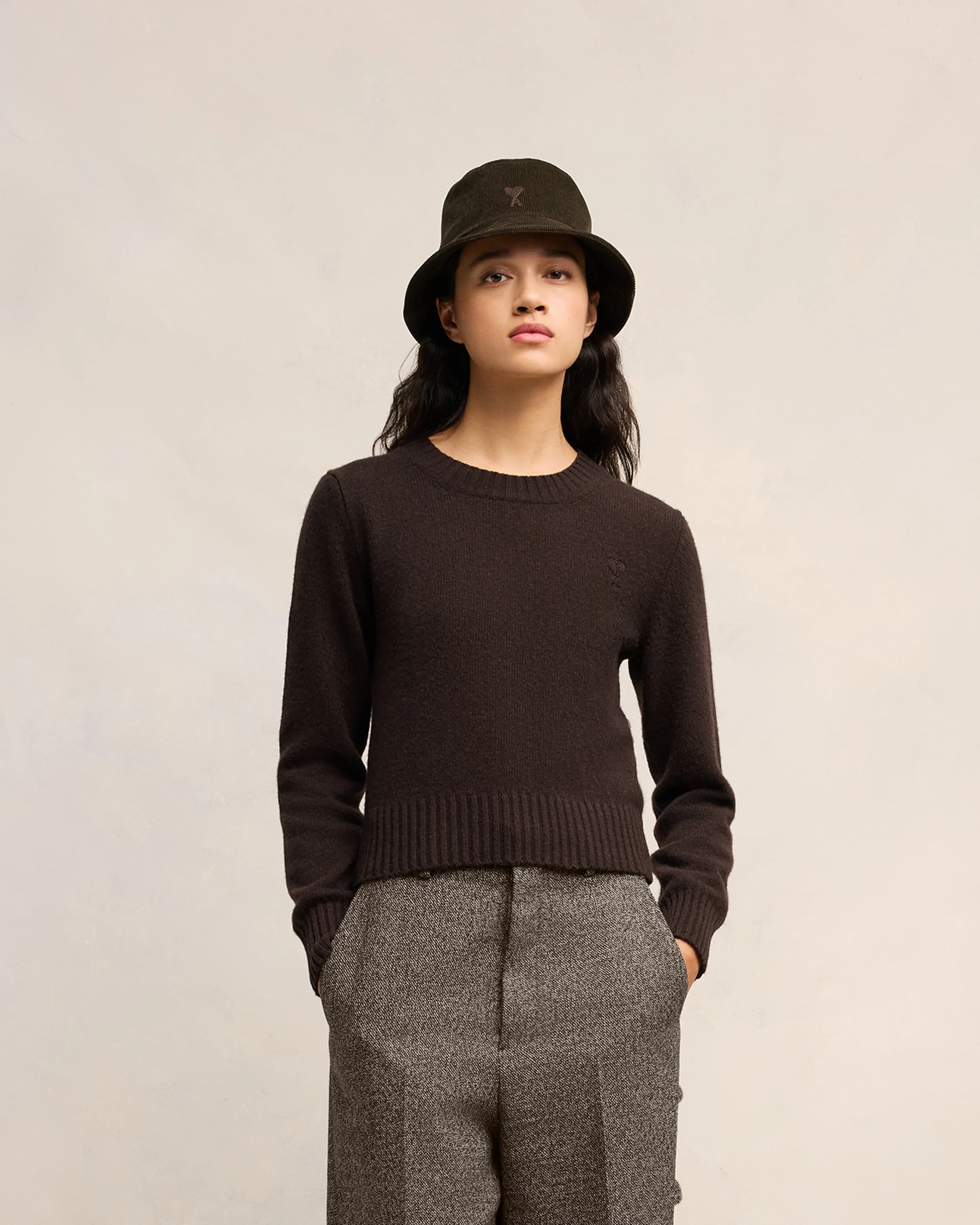 Cashmere Ami de Coeur Crew Neck Sweater