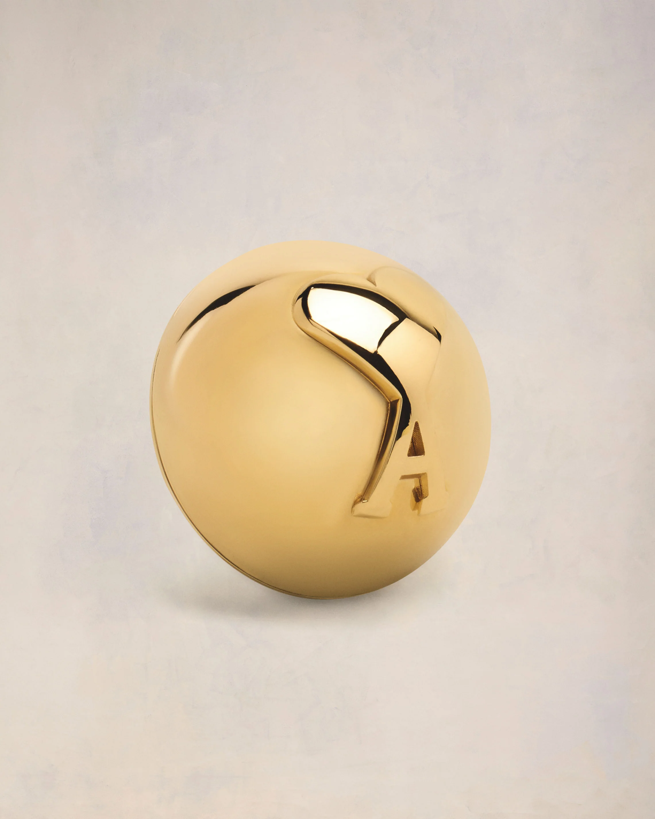 Domed Ami de Coeur Earrings