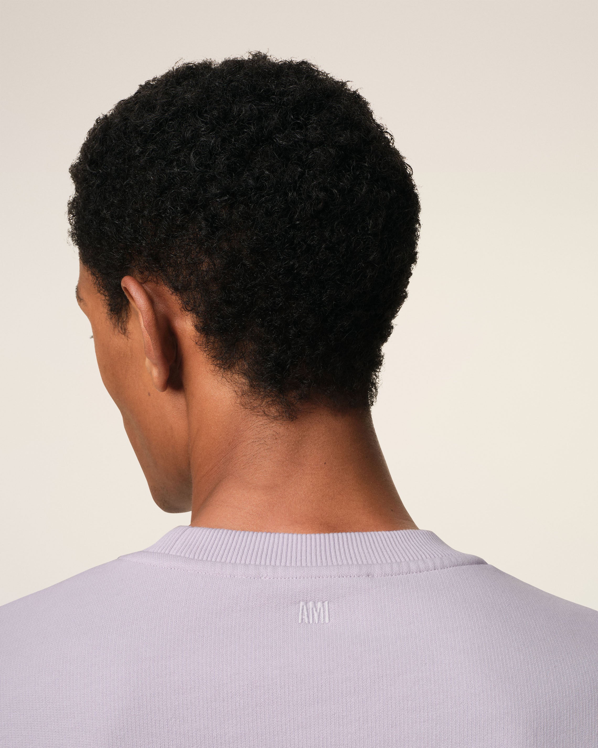 Purple Cotton Ami de Coeur Sweatshirt