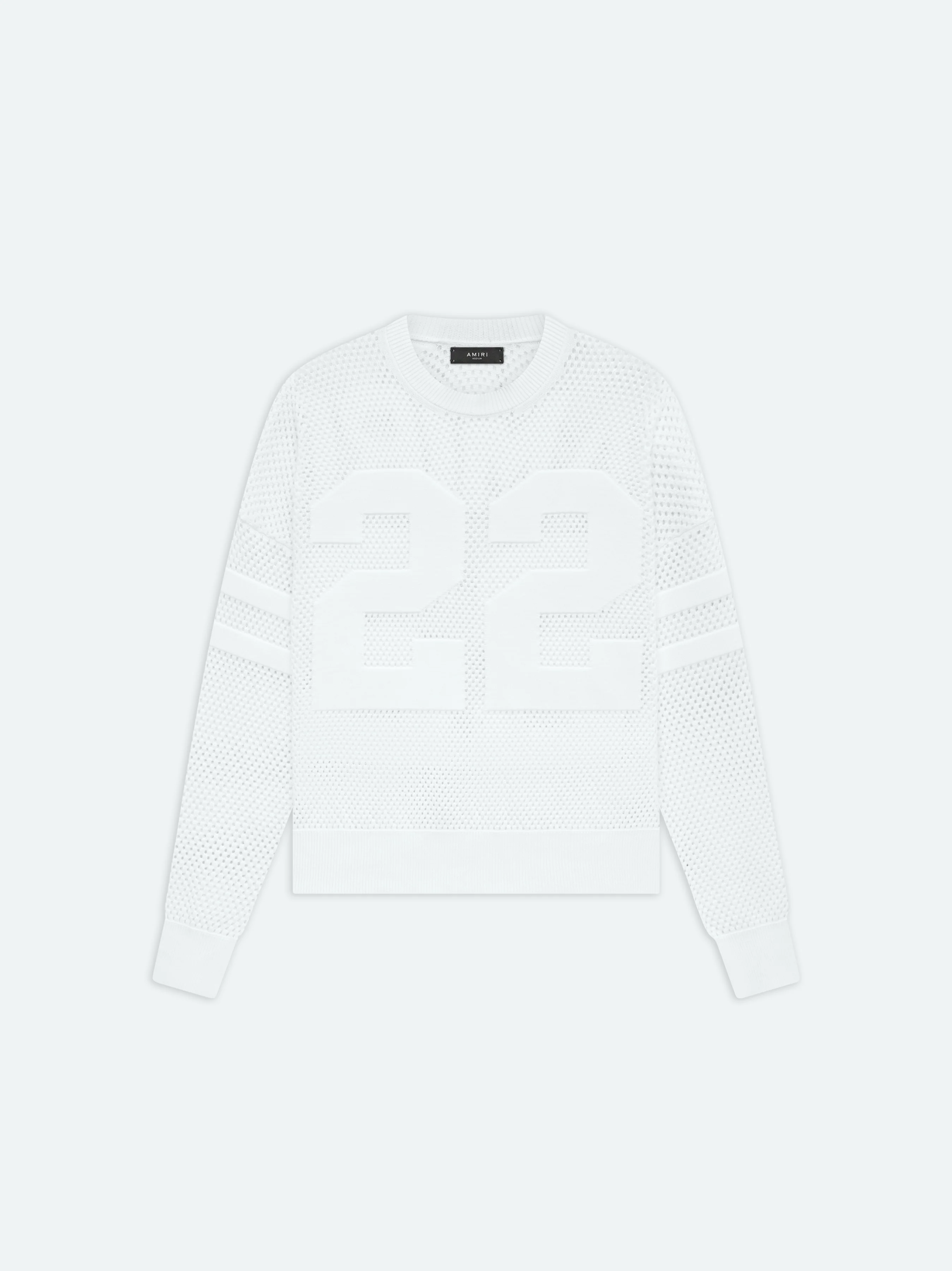 AMIRI 22 CREWNECK - White