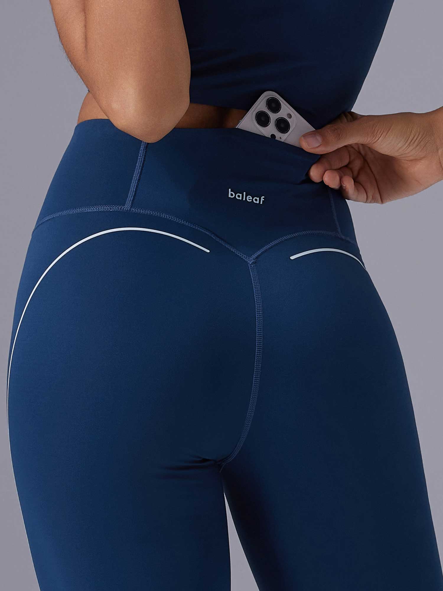 Freeleaf 8 High Rise Stripe Print Shorts