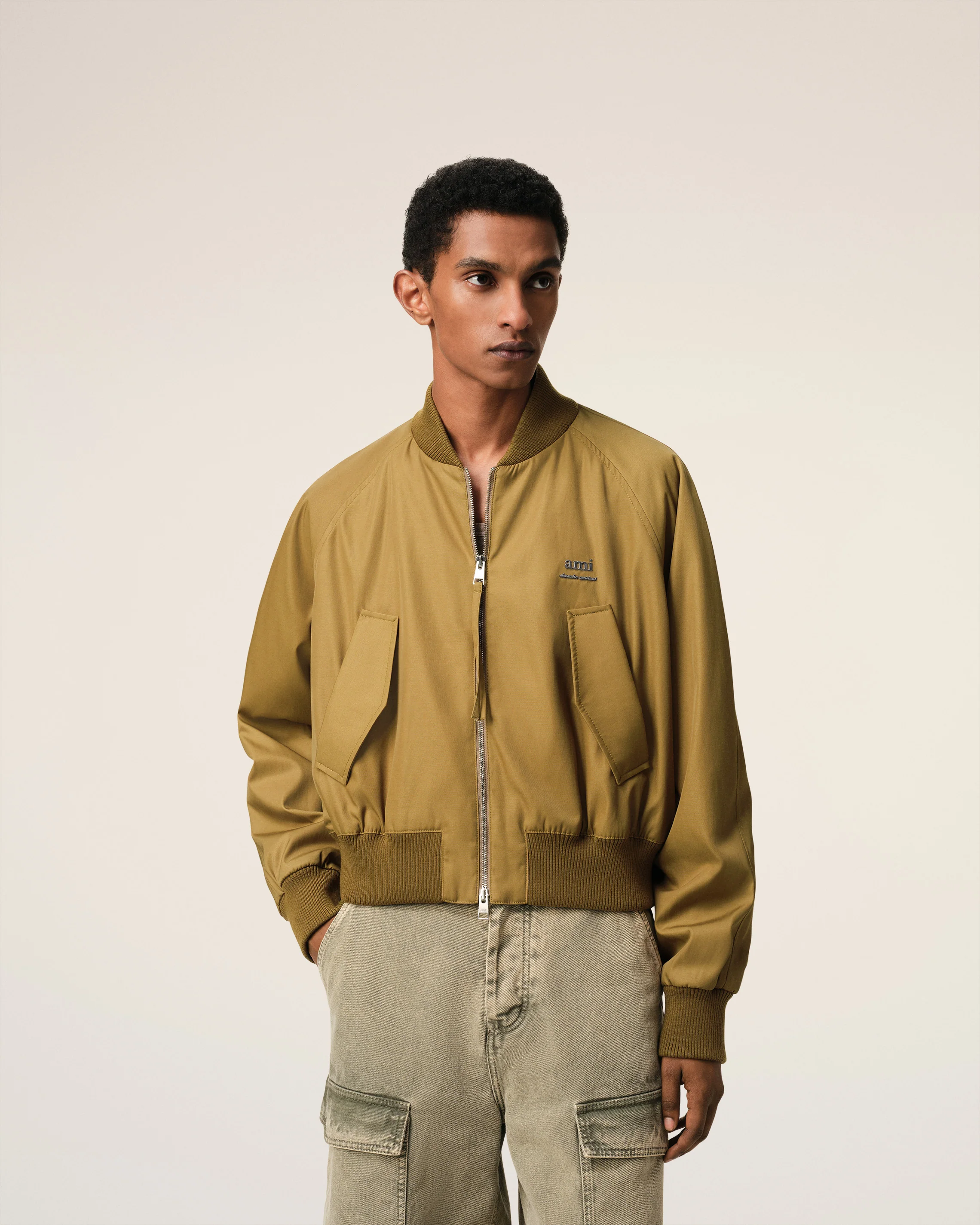 Mustard Twill Bomber