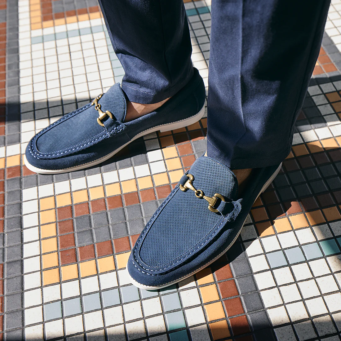 RENZZI NAVY SUEDE