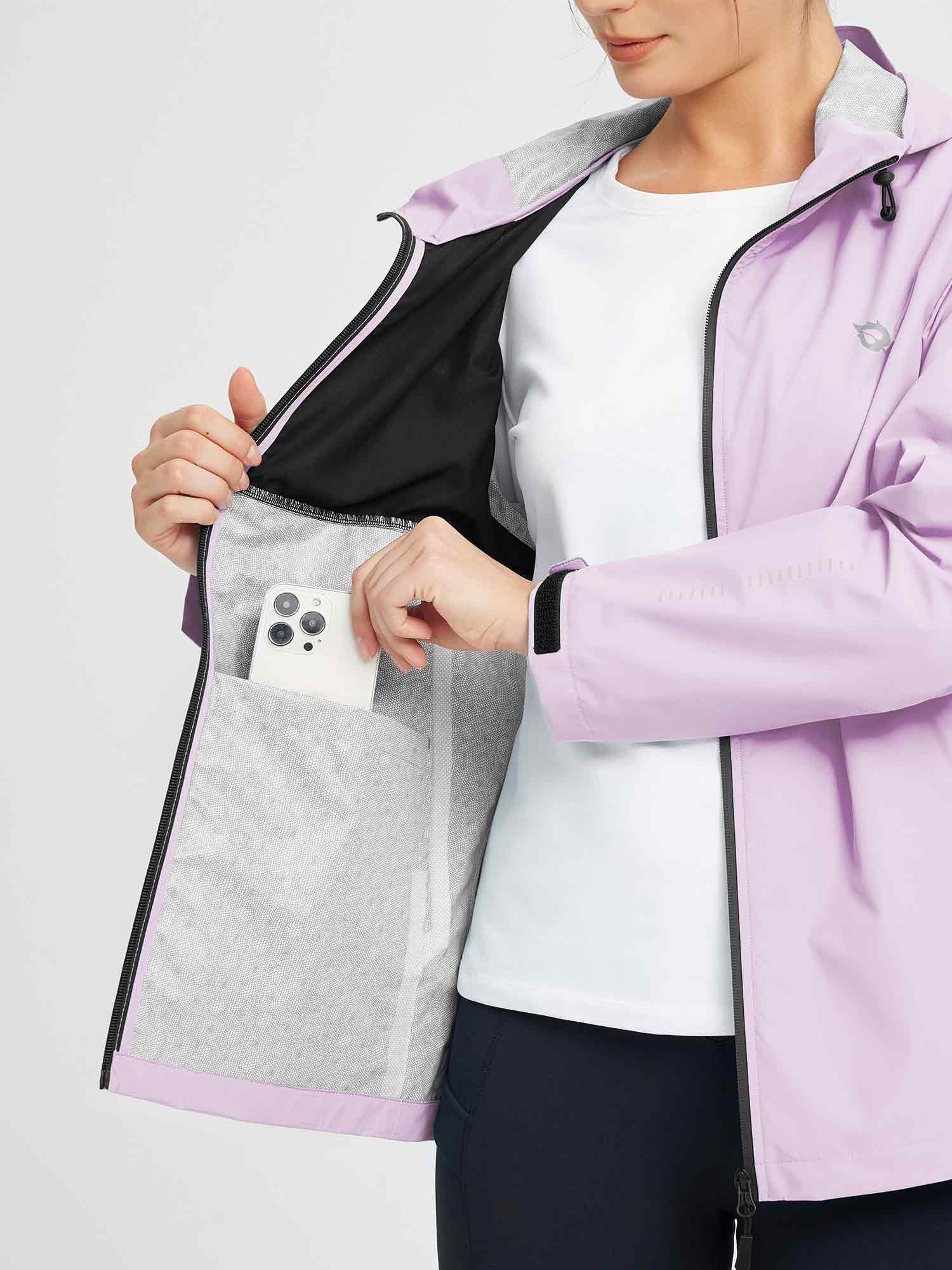 Flyleaf Waterproof Hooded Jacket