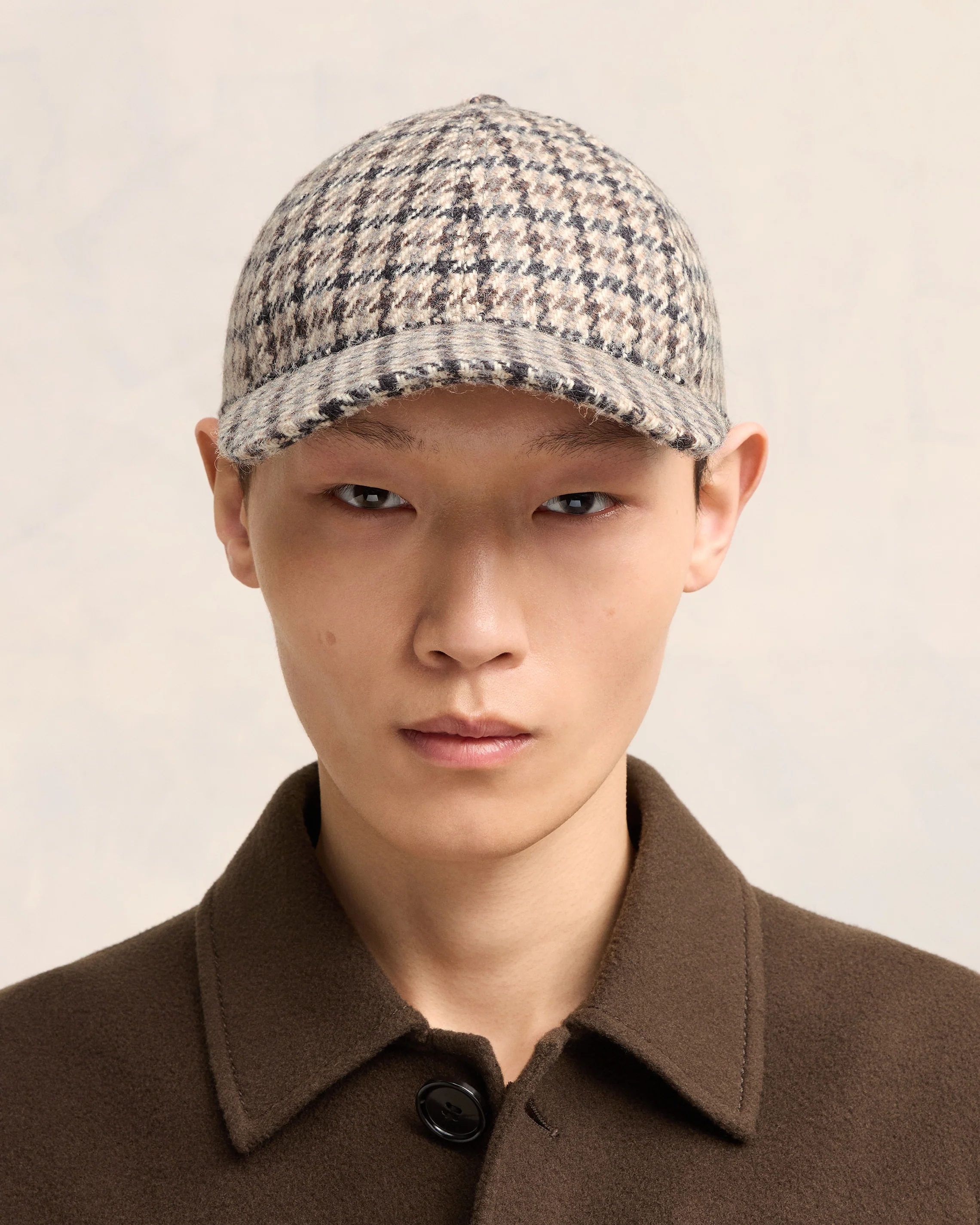 Ami Alexandre Mattiussi Leather Patch Cap