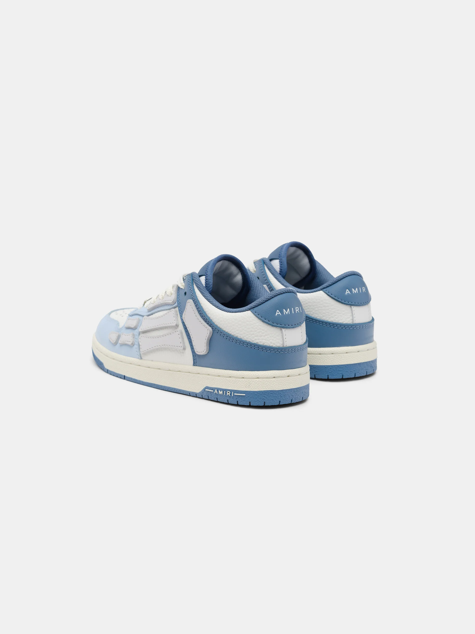 KIDS - KIDS' TWO-TONE SKEL-TOP LOW - Blue White Grey