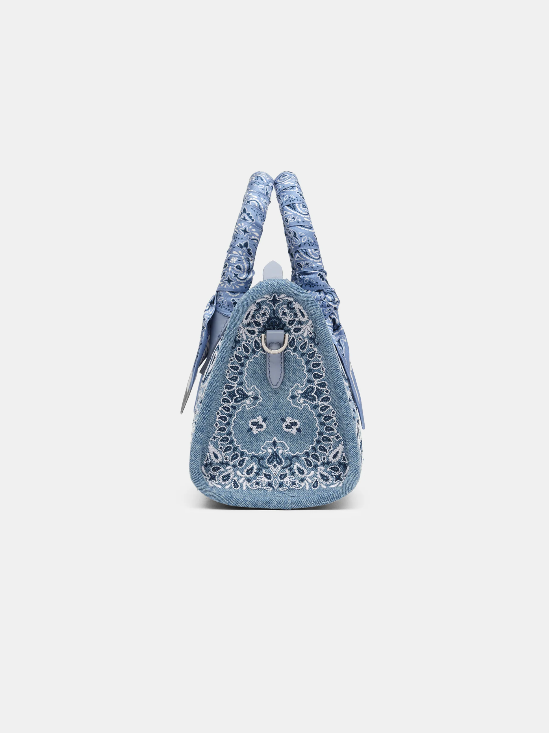 WOMEN -  BANDANA MICRO TRIANGLE BAG - True Blue