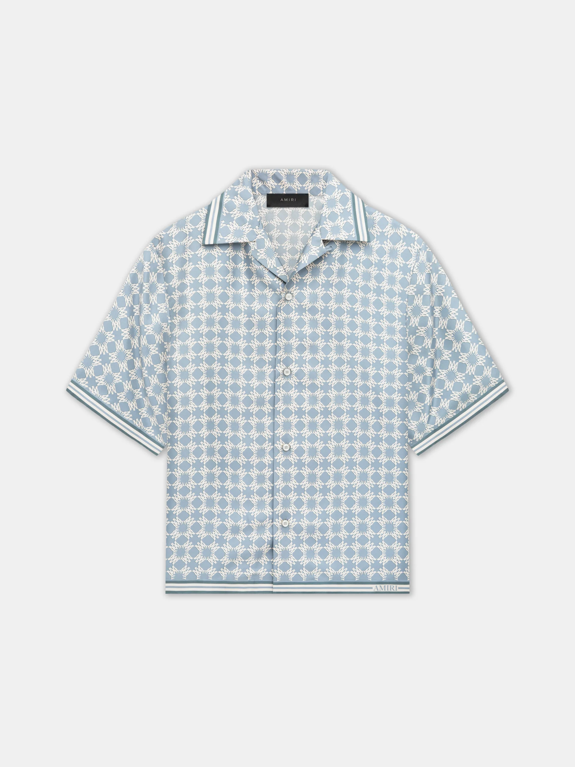MA QUAD BOWLING SHIRT - Dusty Blue