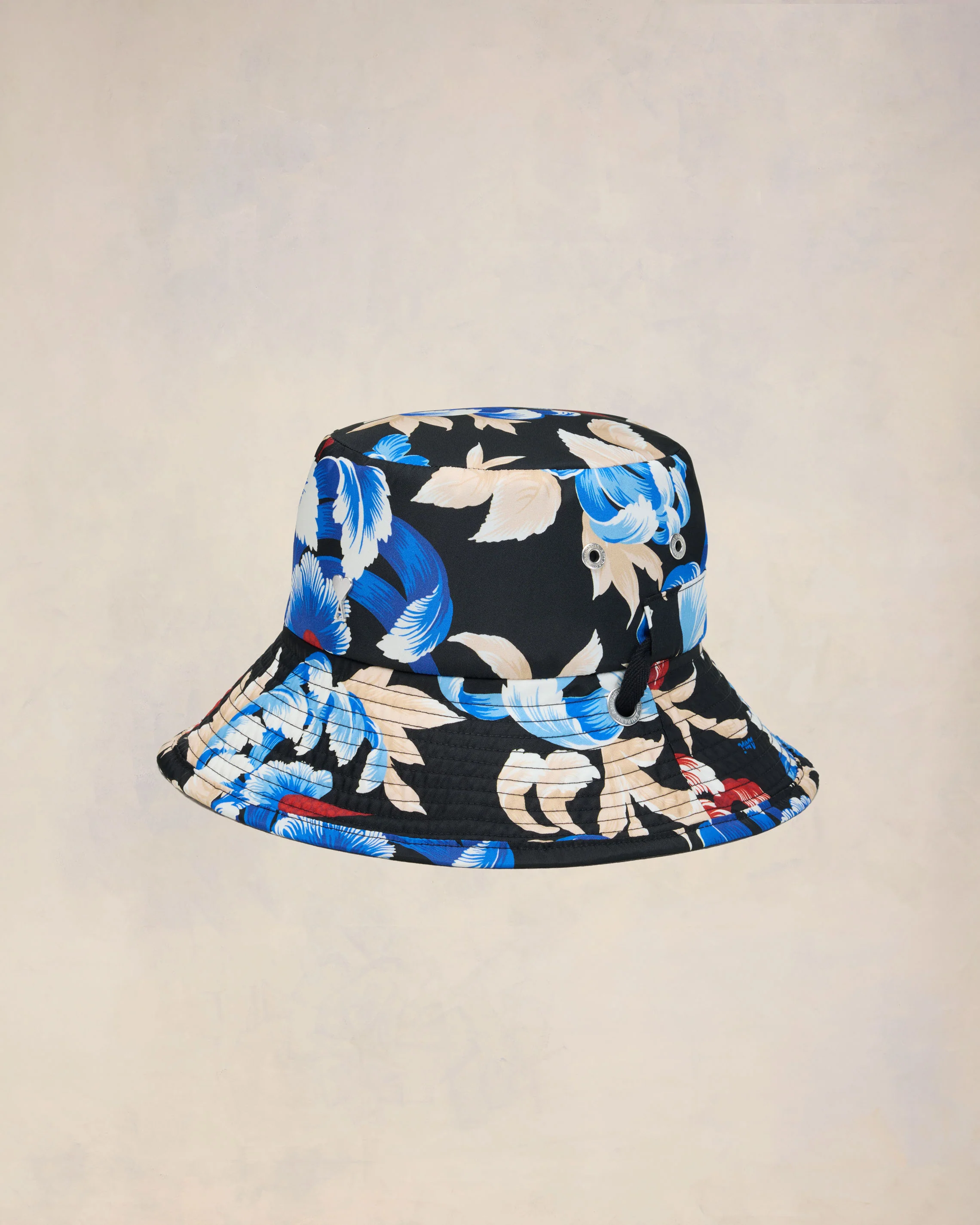 Printed Bucket Hat With String