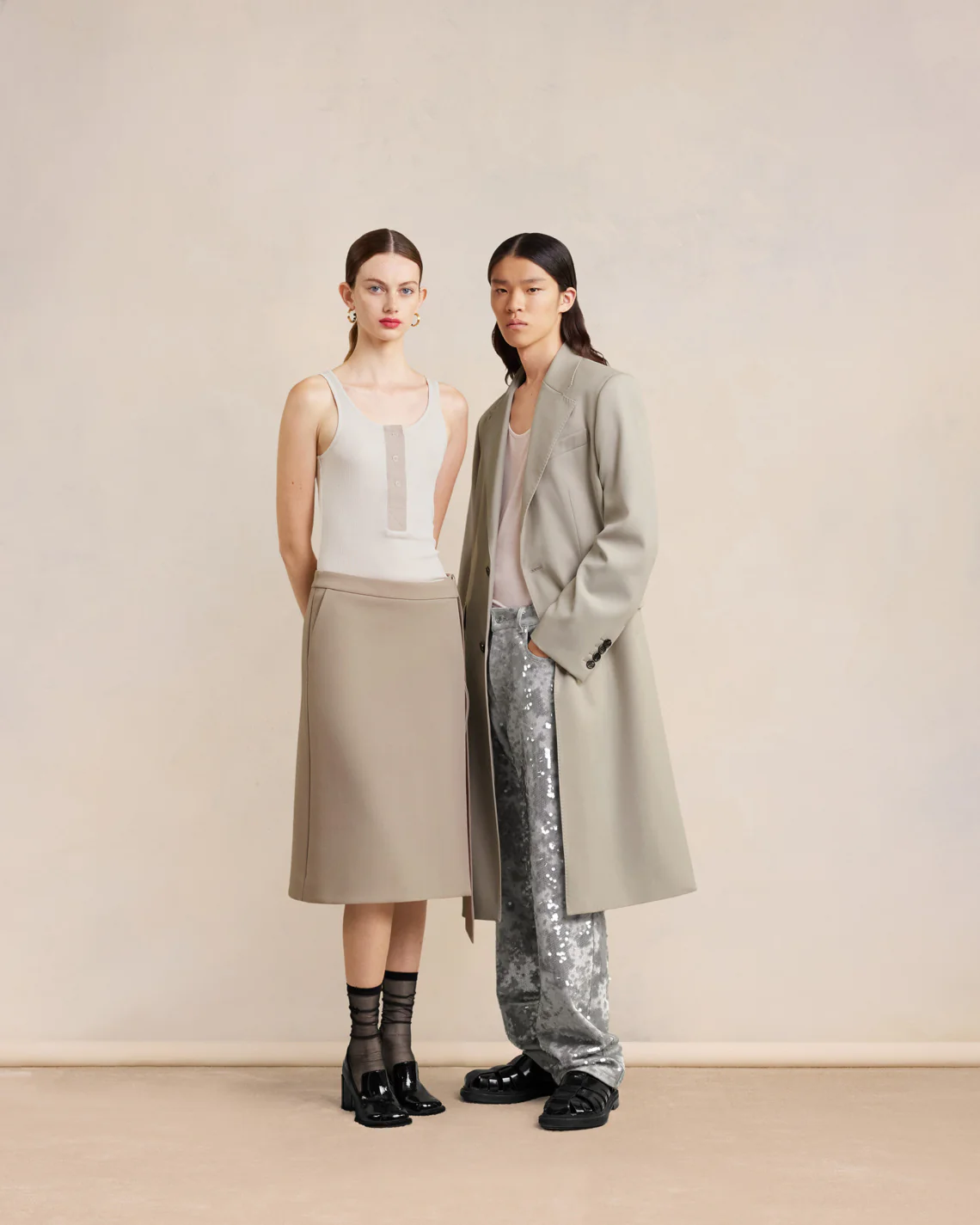 Embroidered Straight Fit Jeans