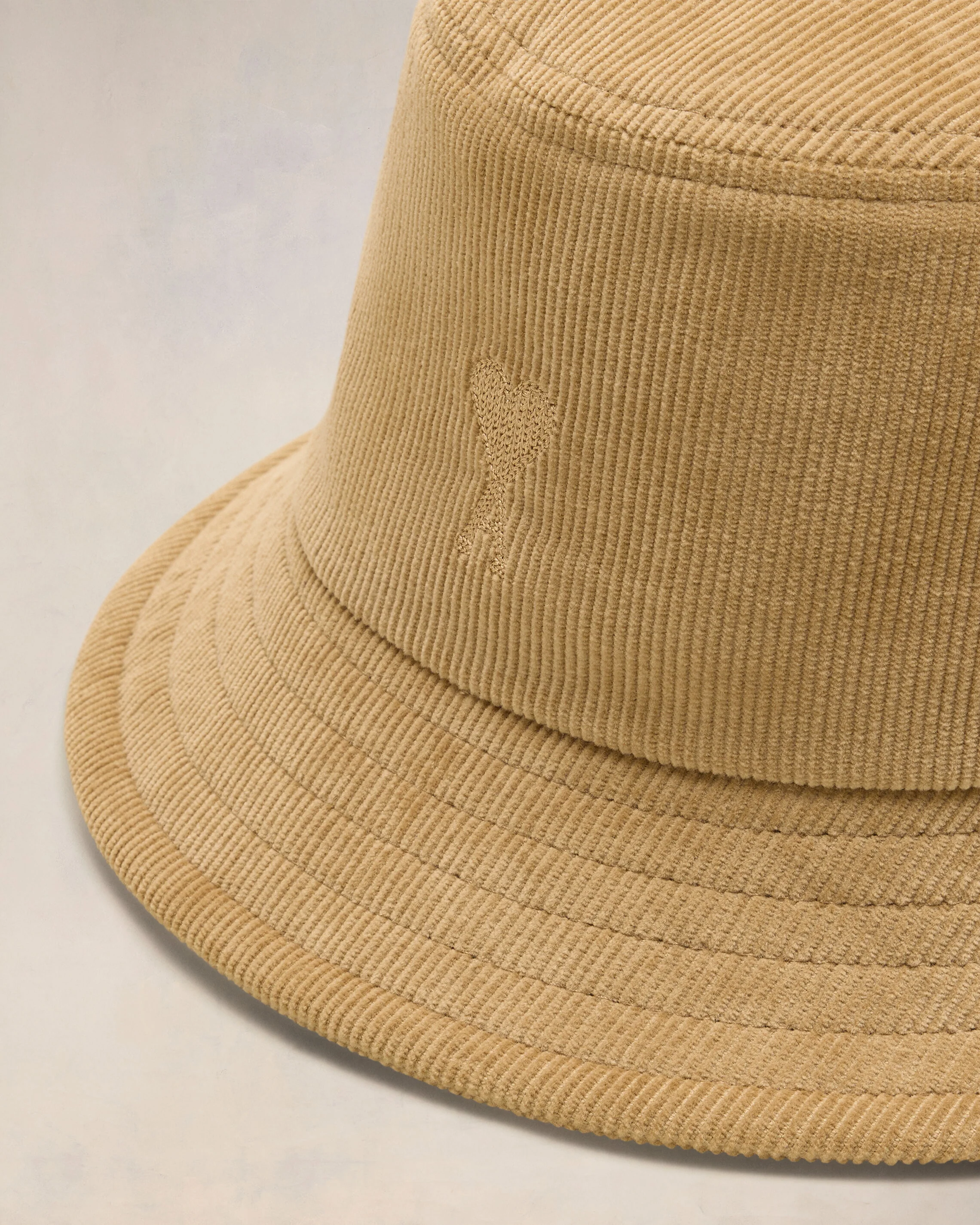 Tonal Ami de Coeur Embroidery Bucket Hat