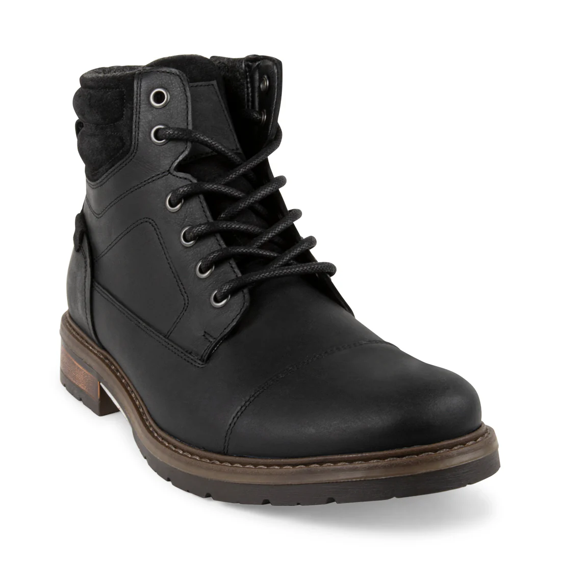 MARIUS BLACK LEATHER